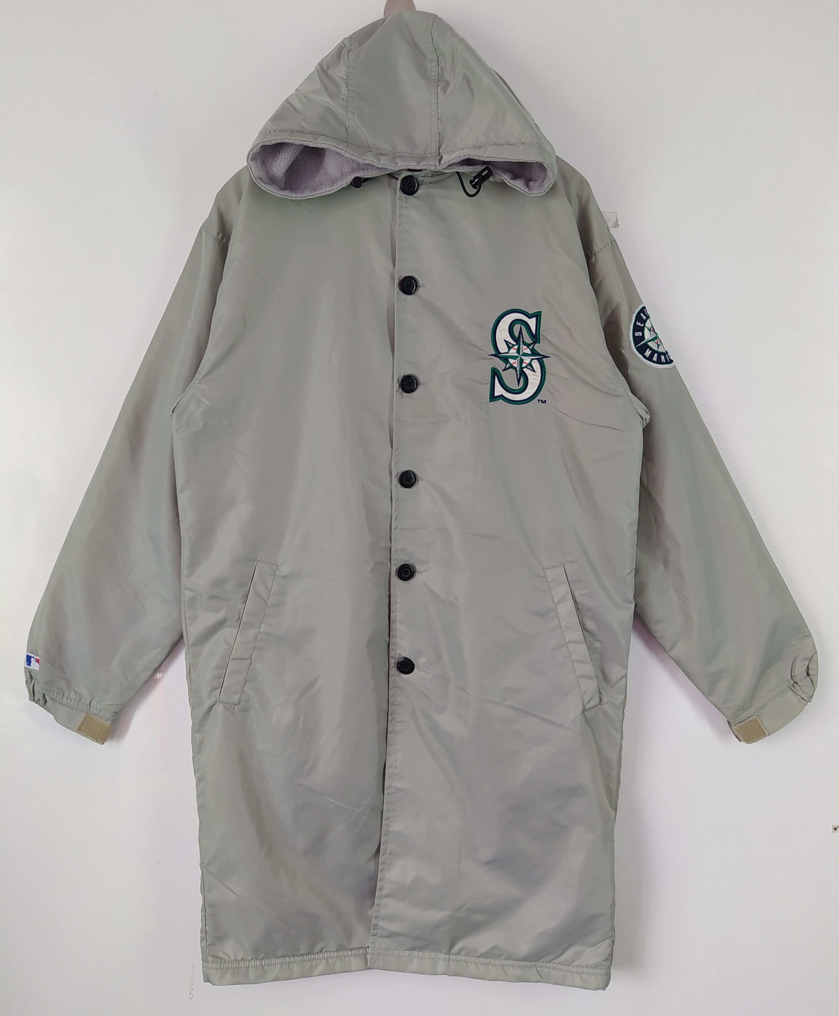 MLB × Vintage Vintage Y2K MLB Seattle Marine Embroidery Big Logo Hoodie Size US M / EU 48-50 / 2 - 4 Thumbnail