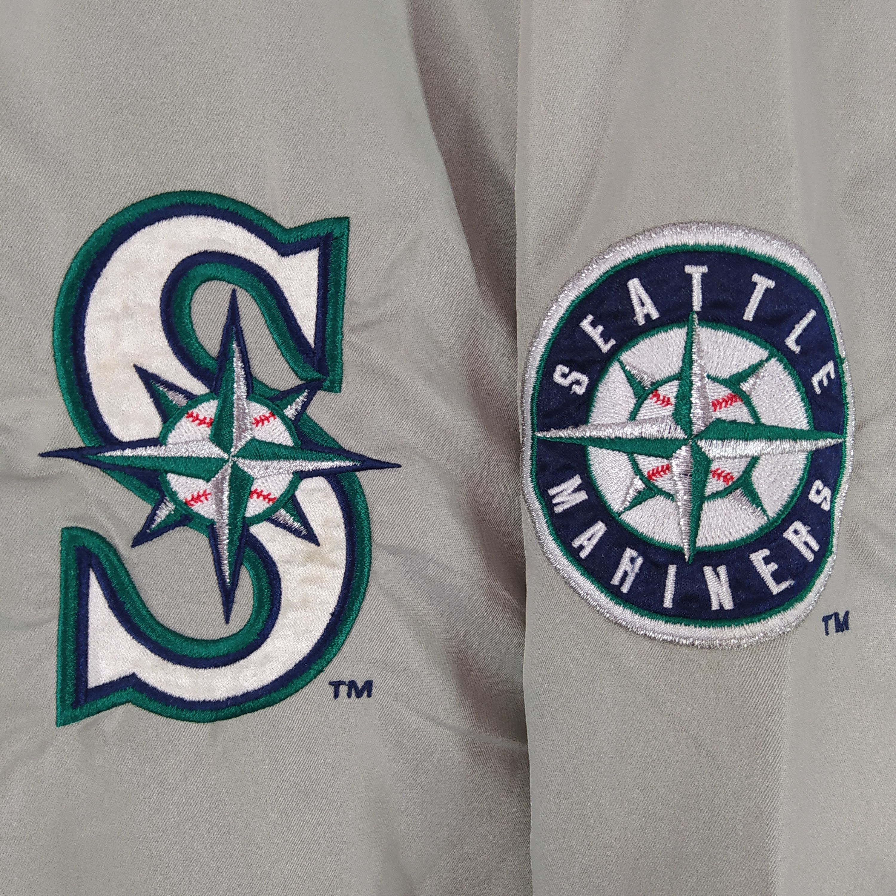 MLB × Vintage Vintage Y2K MLB Seattle Marine Embroidery Big Logo Hoodie Size US M / EU 48-50 / 2 - 7 Thumbnail