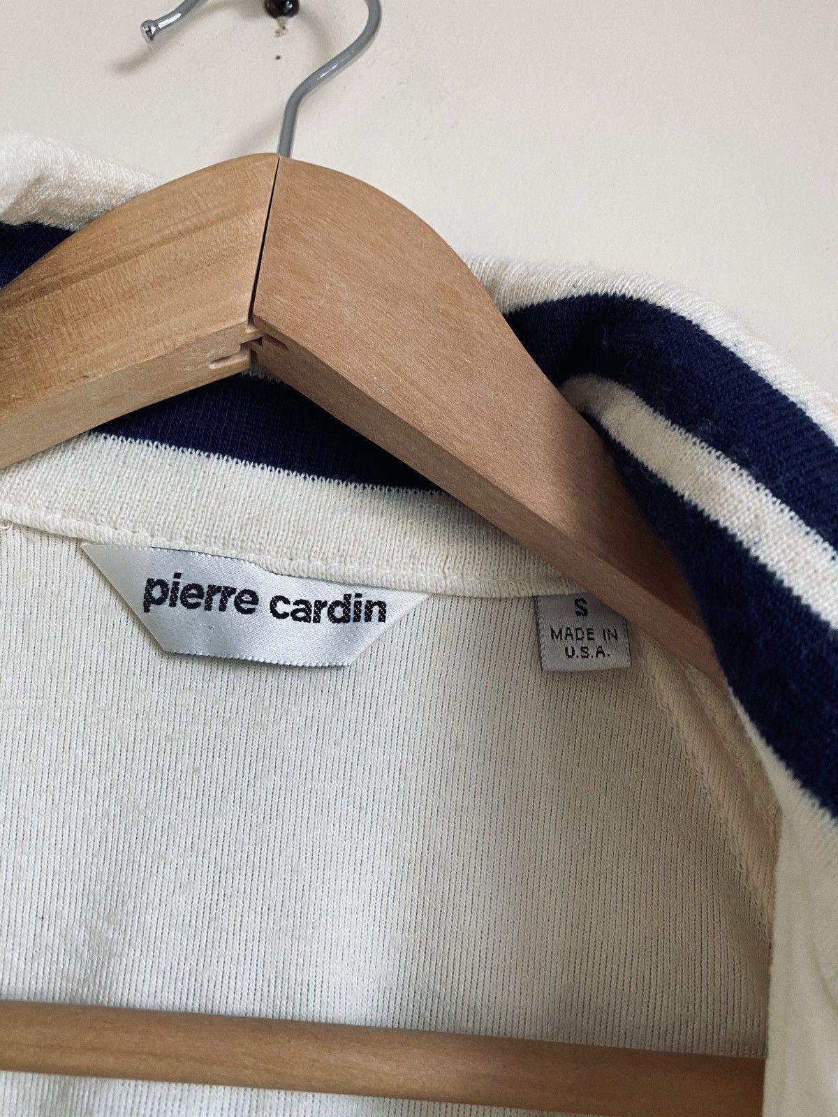 Pierre Cardin × Vintage Vintage 90s Pierre Cardin sweatshirt Size US S / EU 44-46 / 1 - 3 Thumbnail