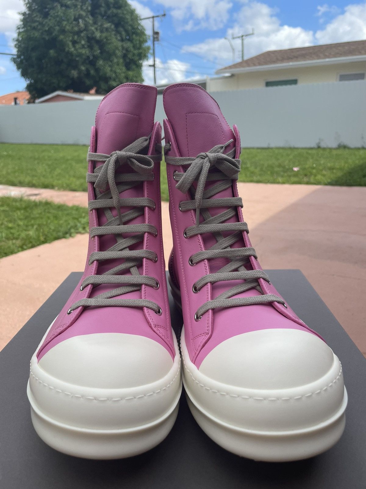 Rick Owens Rick Owens SS21 Pop Pink Ramones | Grailed