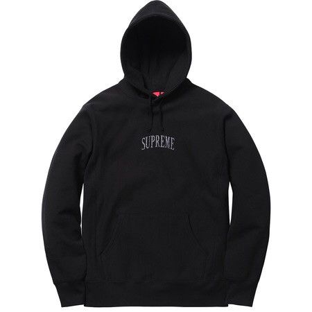 Supreme Supreme Glitter Arc Hooded Sweatshirt | Grailed