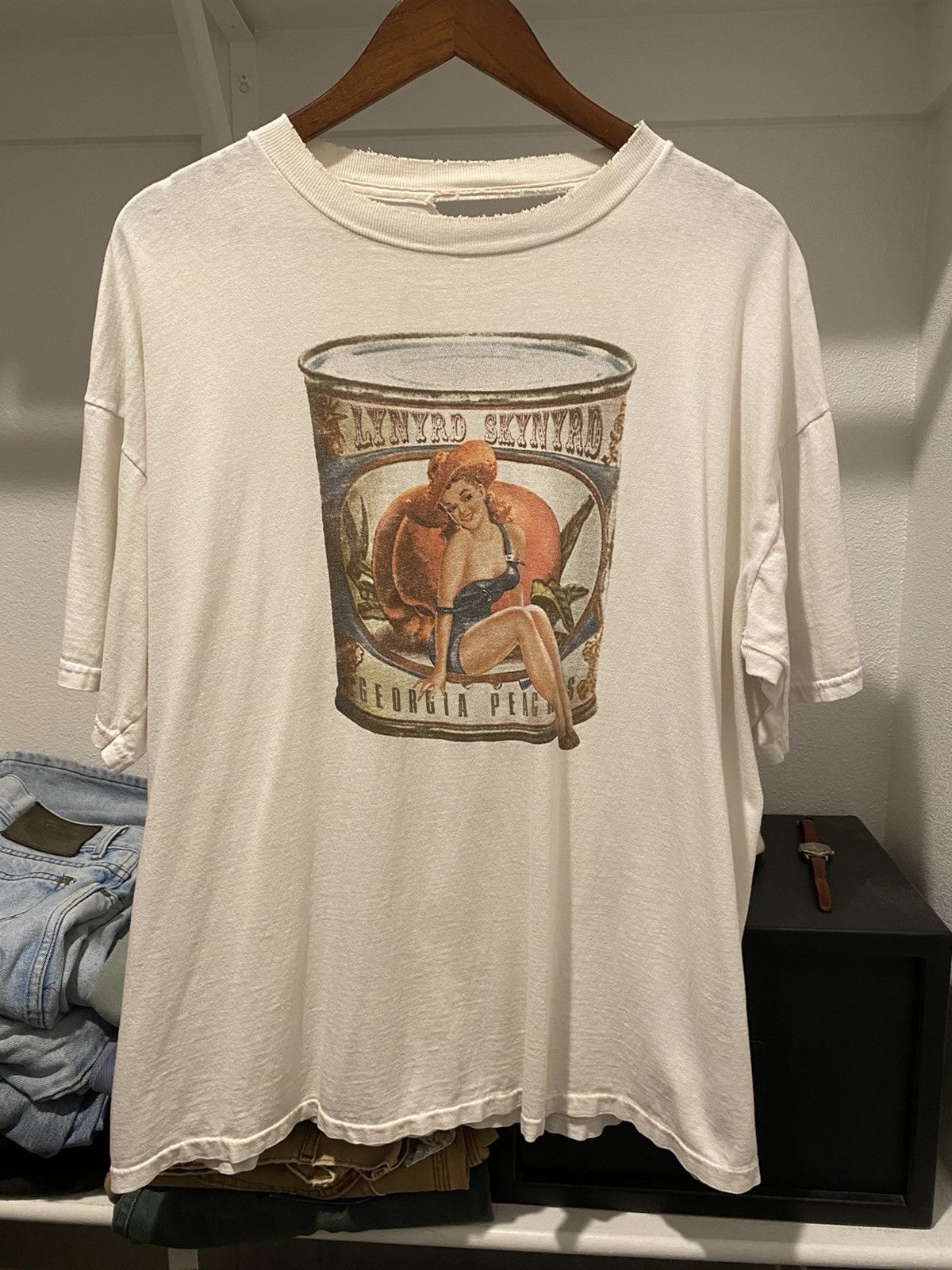Vintage 1996 Vintage Lynyrd Skynyrd Peaches Band T Shirt Grailed