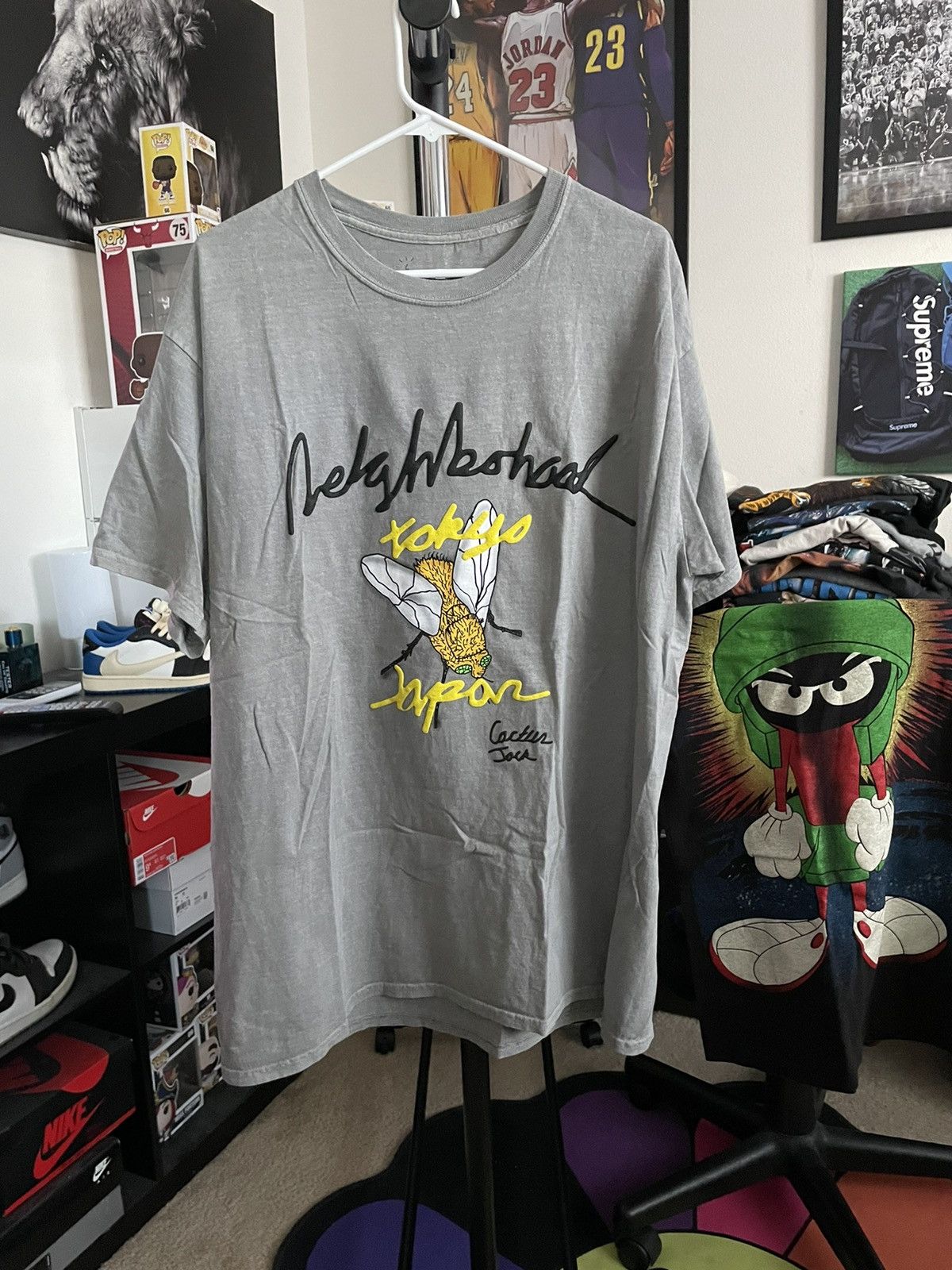 ★入手困難★Travis Scott X Neighborhood T-SHIRT Travis Scott Cactus Jack x Neighborhood Carousel T-shirt