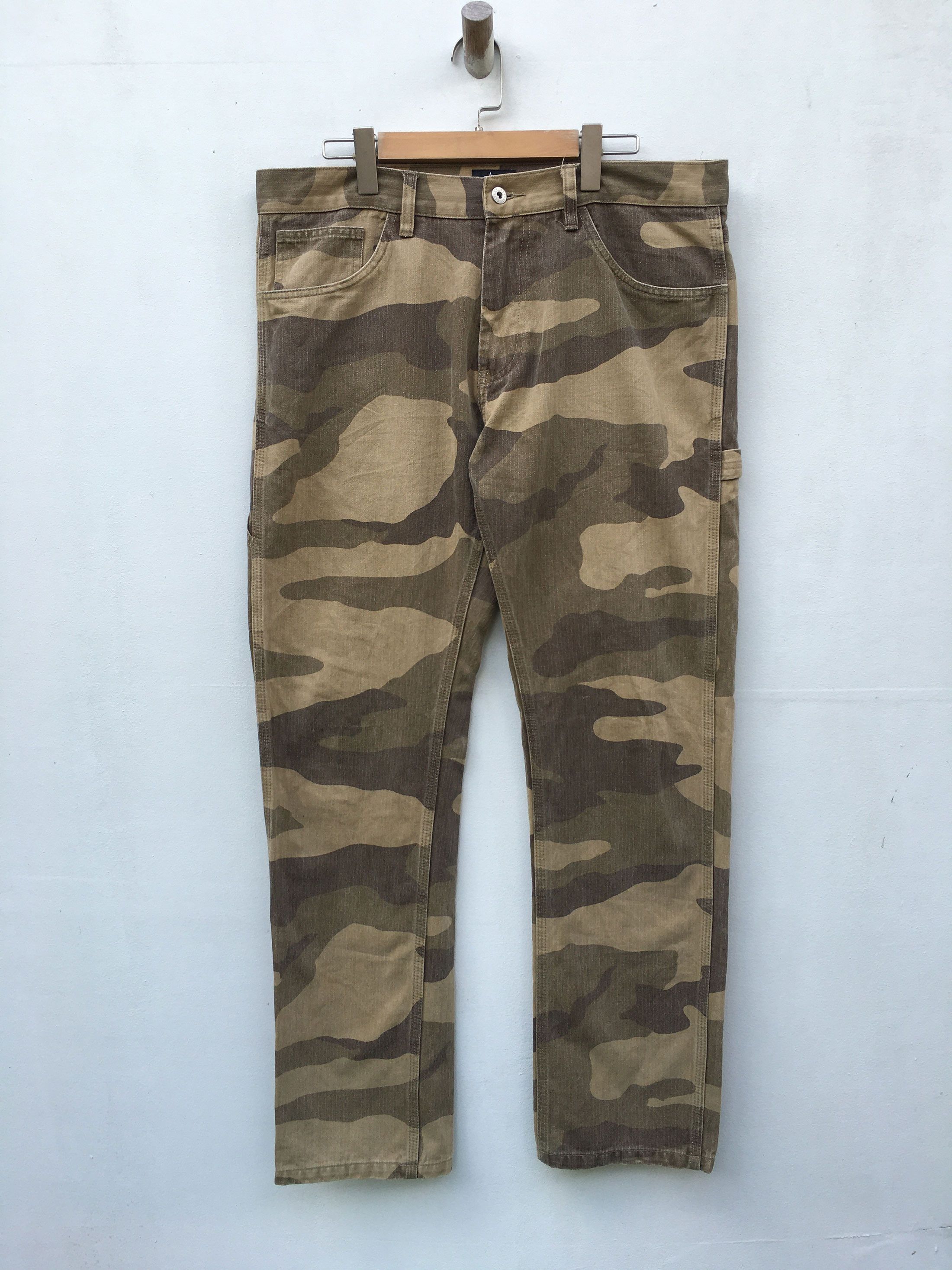 Stussy Camo Carpenter Work Pant