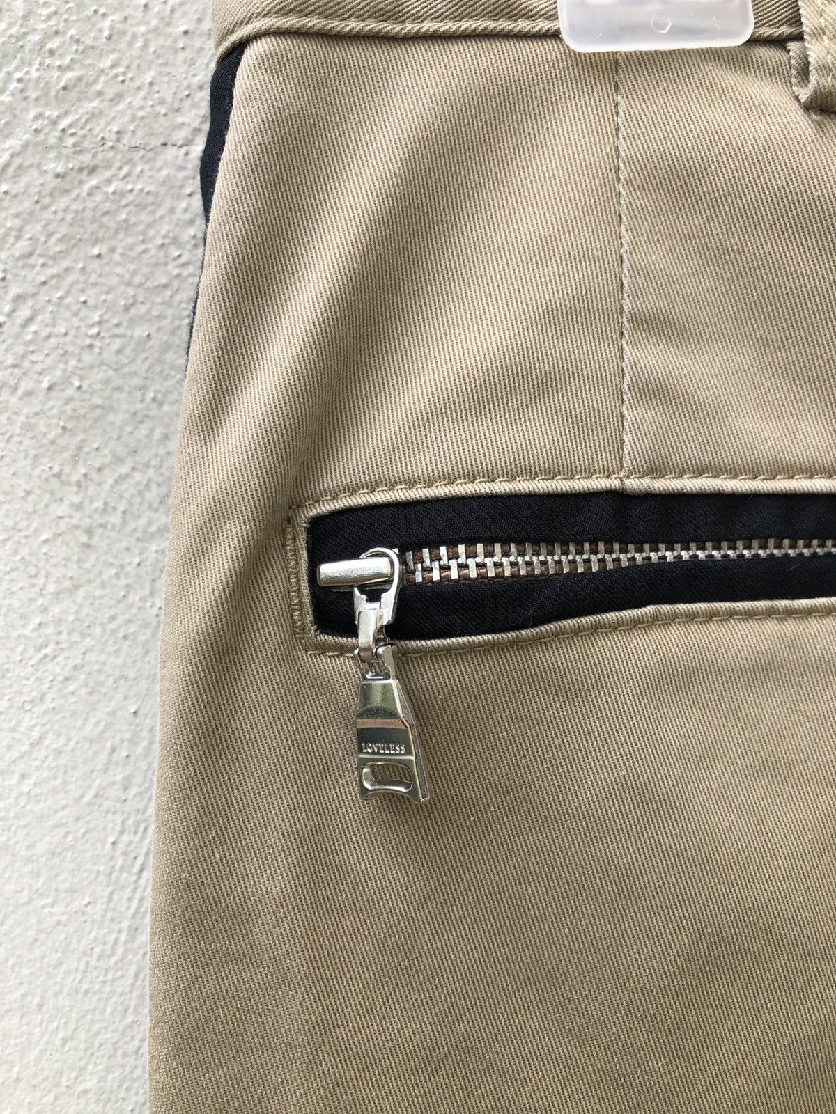 LOVELESS Japan Skull Cross Bone Side Tape Chino Trouser Pant