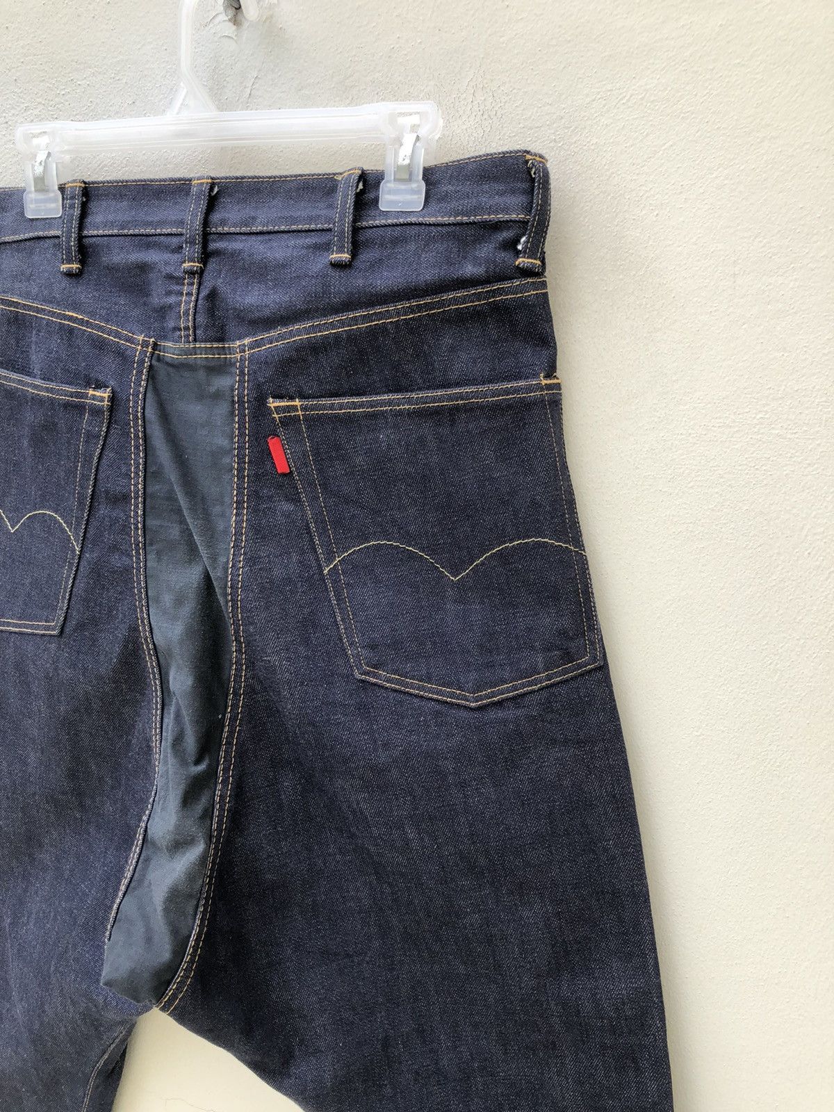 Sasquatchfabrix Sasquatchfabrix Drop Crotch Hybrid Selvedge Denim Jeans Size US 31 - 20 Thumbnail