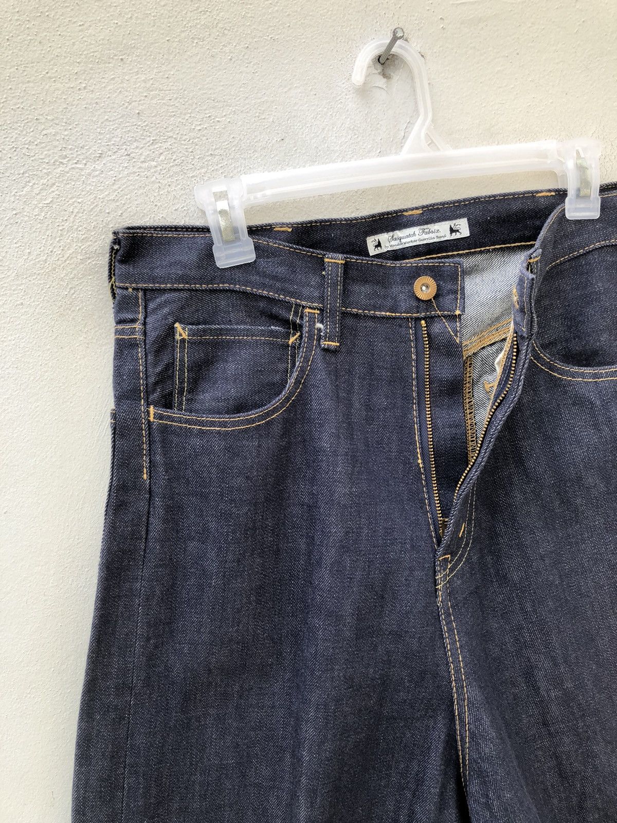 Sasquatchfabrix Sasquatchfabrix Drop Crotch Hybrid Selvedge Denim Jeans Size US 31 - 8 Thumbnail