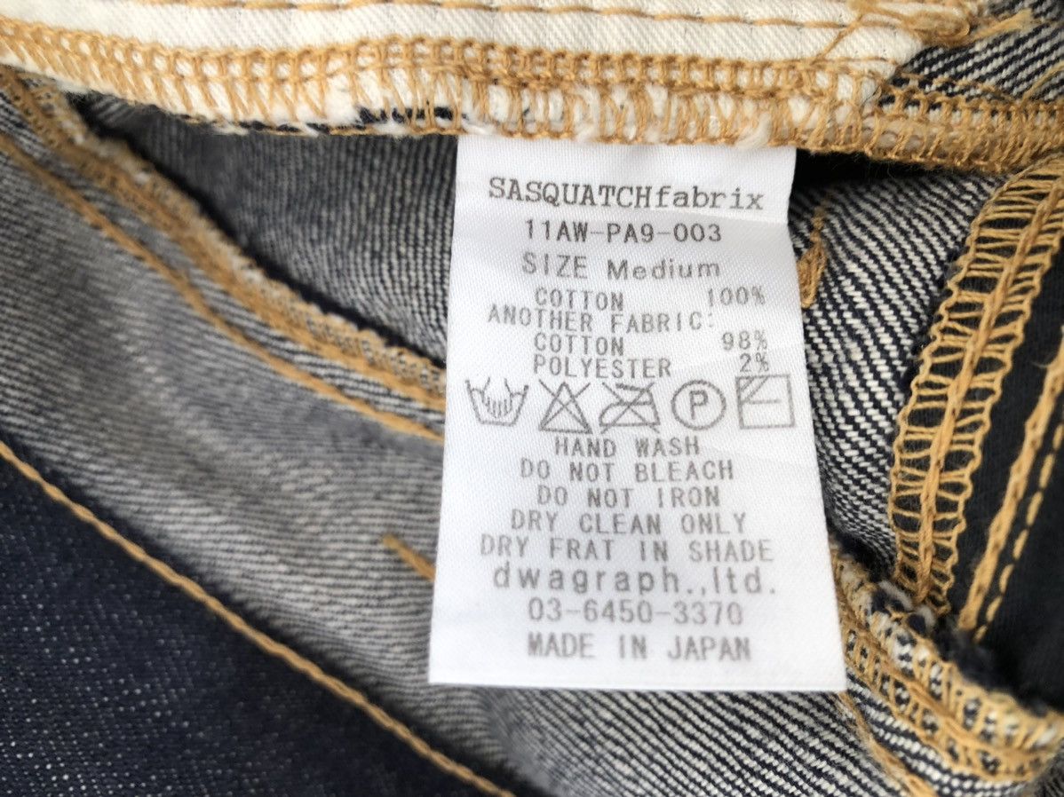 Sasquatchfabrix Sasquatchfabrix Drop Crotch Hybrid Selvedge Denim Jeans Size US 31 - 24 Thumbnail