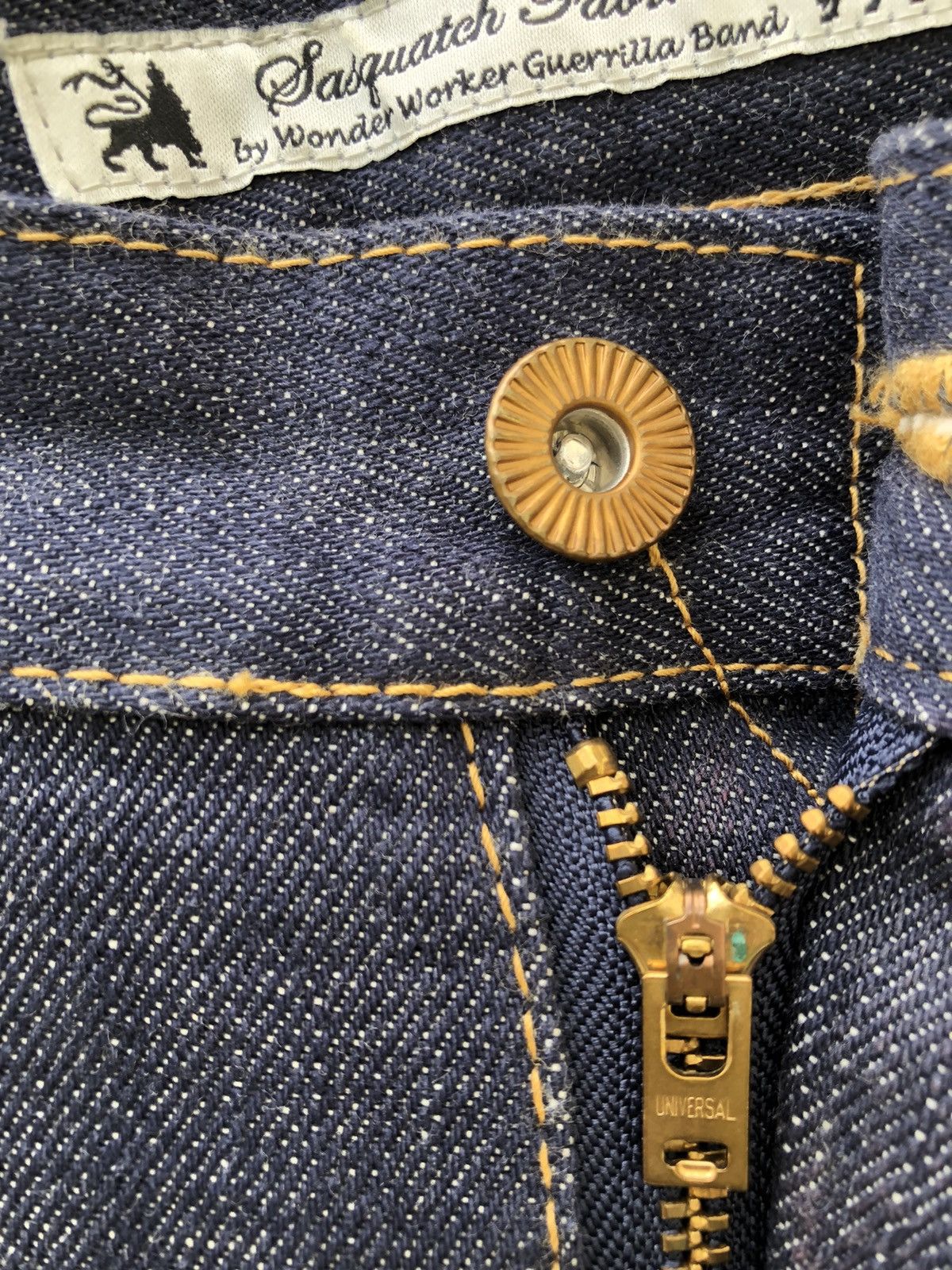 Sasquatchfabrix Sasquatchfabrix Drop Crotch Hybrid Selvedge Denim Jeans Size US 31 - 7 Thumbnail