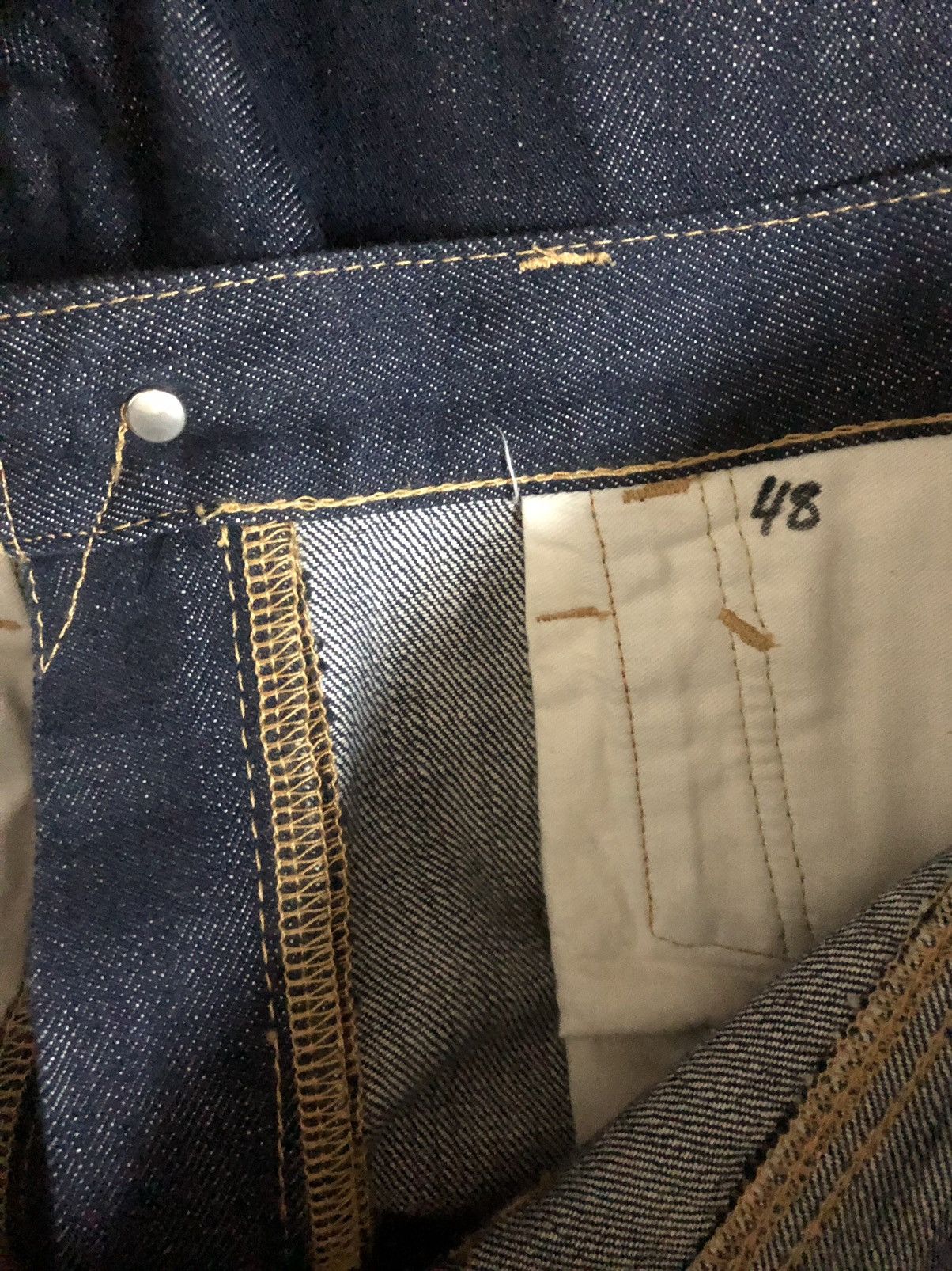Sasquatchfabrix Sasquatchfabrix Drop Crotch Hybrid Selvedge Denim Jeans Size US 31 - 25 Thumbnail