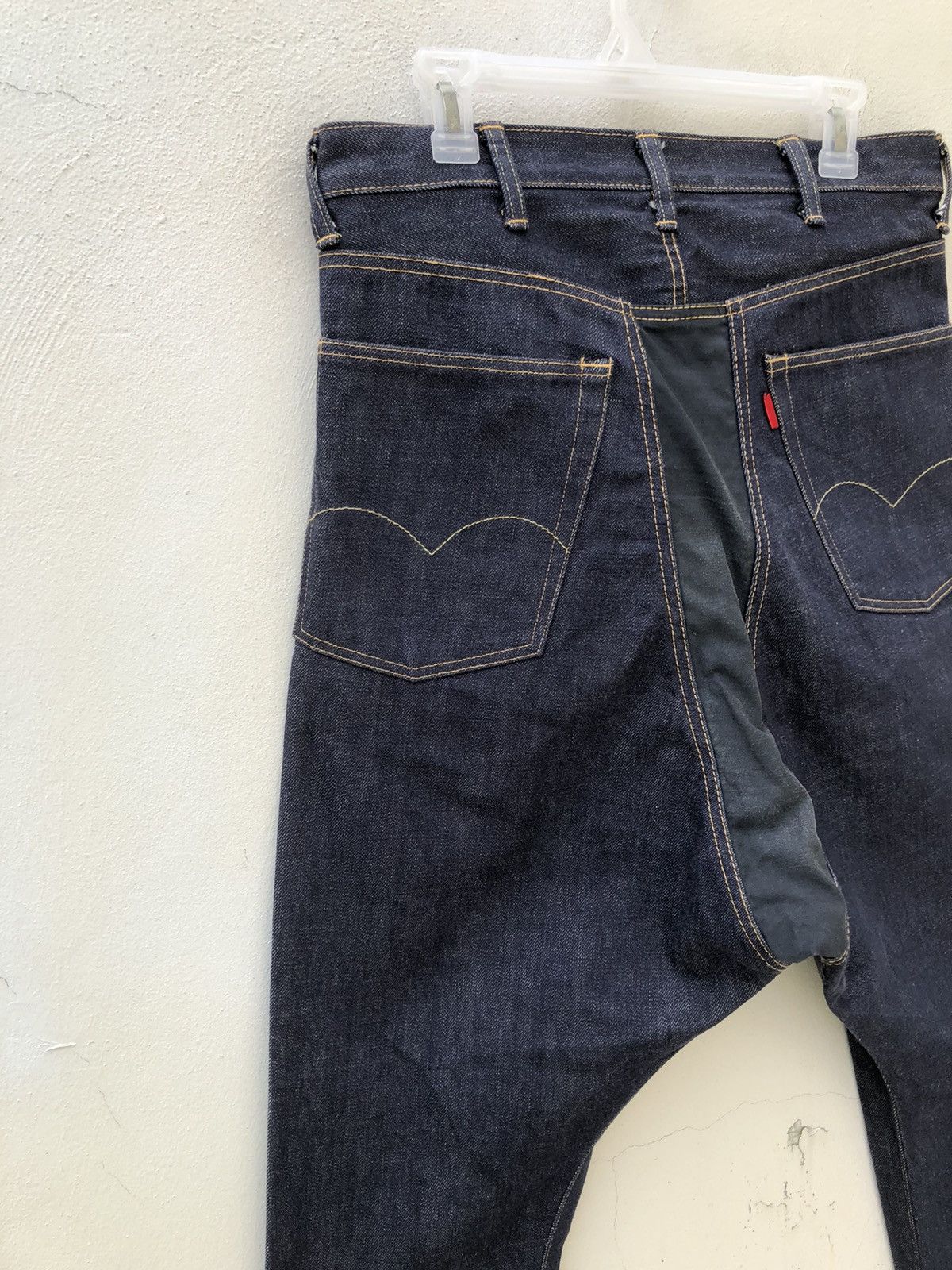 Sasquatchfabrix Sasquatchfabrix Drop Crotch Hybrid Selvedge Denim Jeans Size US 31 - 18 Thumbnail