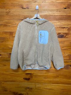 Uniqlo X JW Anderson Fleece Hoodie Jacket 