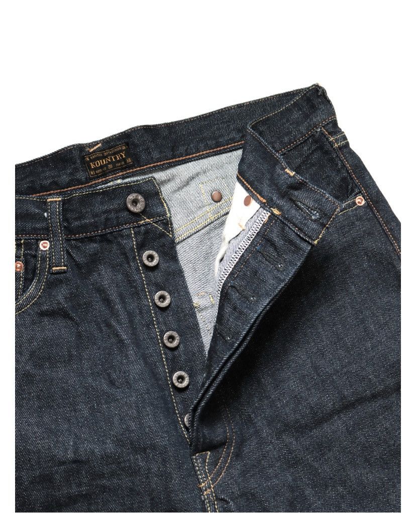 Kapital Kapital 12.5oz Mexican Bone Denim Skelton 5P OKAGILLY 32inch Size US 32 / EU 48 - 4 Thumbnail
