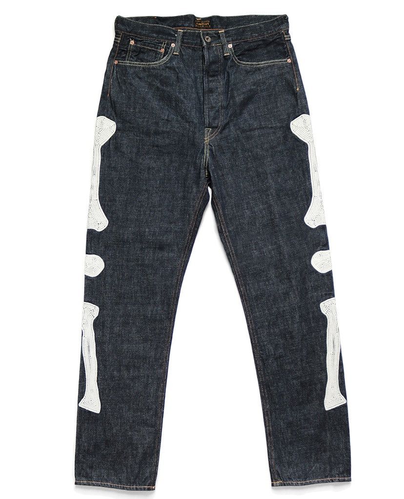 Kapital Kapital 12.5oz Mexican Bone Denim Skelton 5P OKAGILLY 32inch Size US 32 / EU 48 - 2 Thumbnail