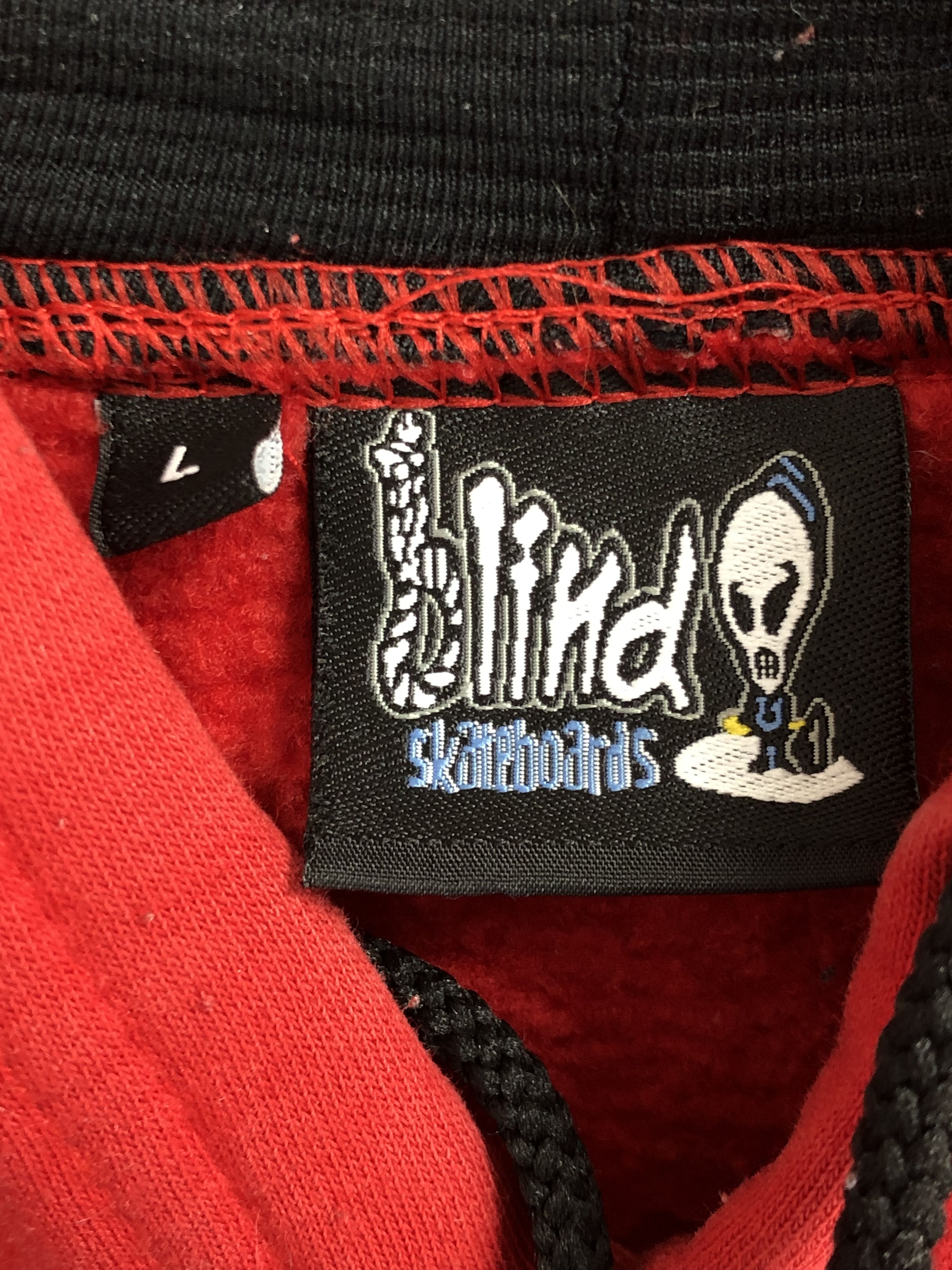 Hook-Ups Vintage 90s Blind Skateboards Reaper hoodie (Alien Workshop Size US L / EU 52-54 / 3 - 25 Thumbnail