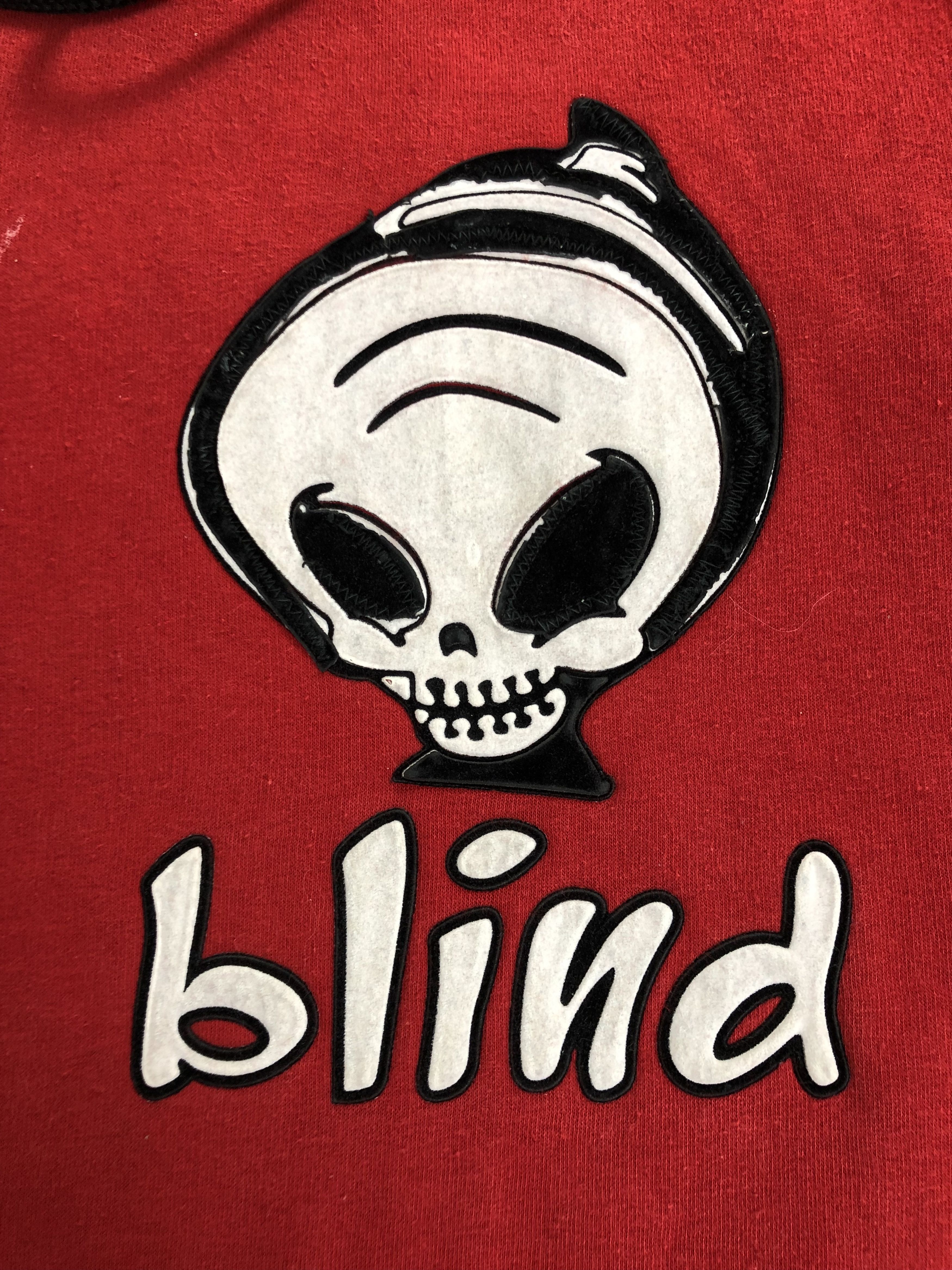 Hook-Ups Vintage 90s Blind Skateboards Reaper hoodie (Alien Workshop Size US L / EU 52-54 / 3 - 3 Thumbnail