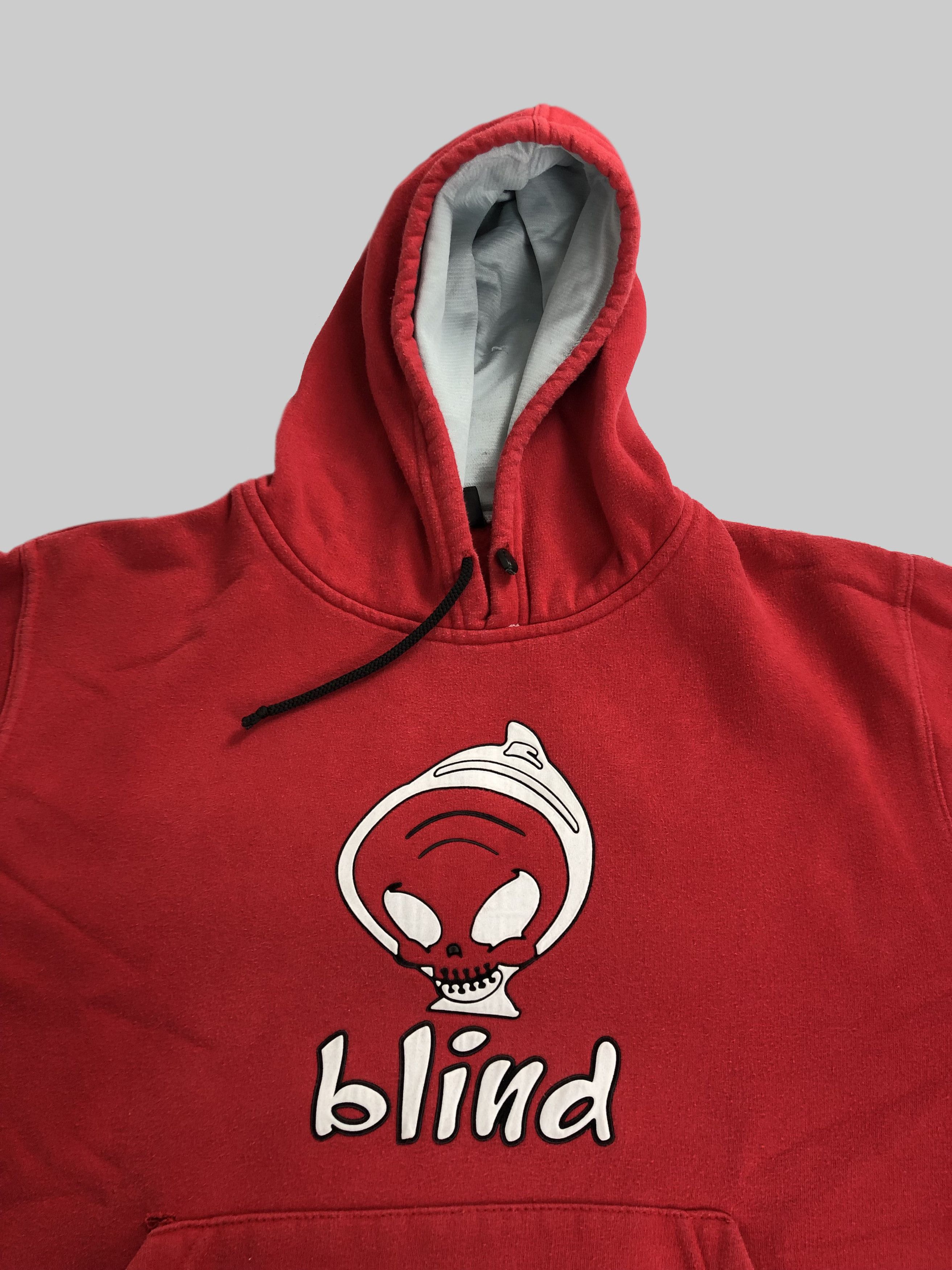 Hook-Ups Vintage 90s Blind Skateboards Reaper hoodie (Alien Workshop Size US S / EU 44-46 / 1 - 2 Thumbnail