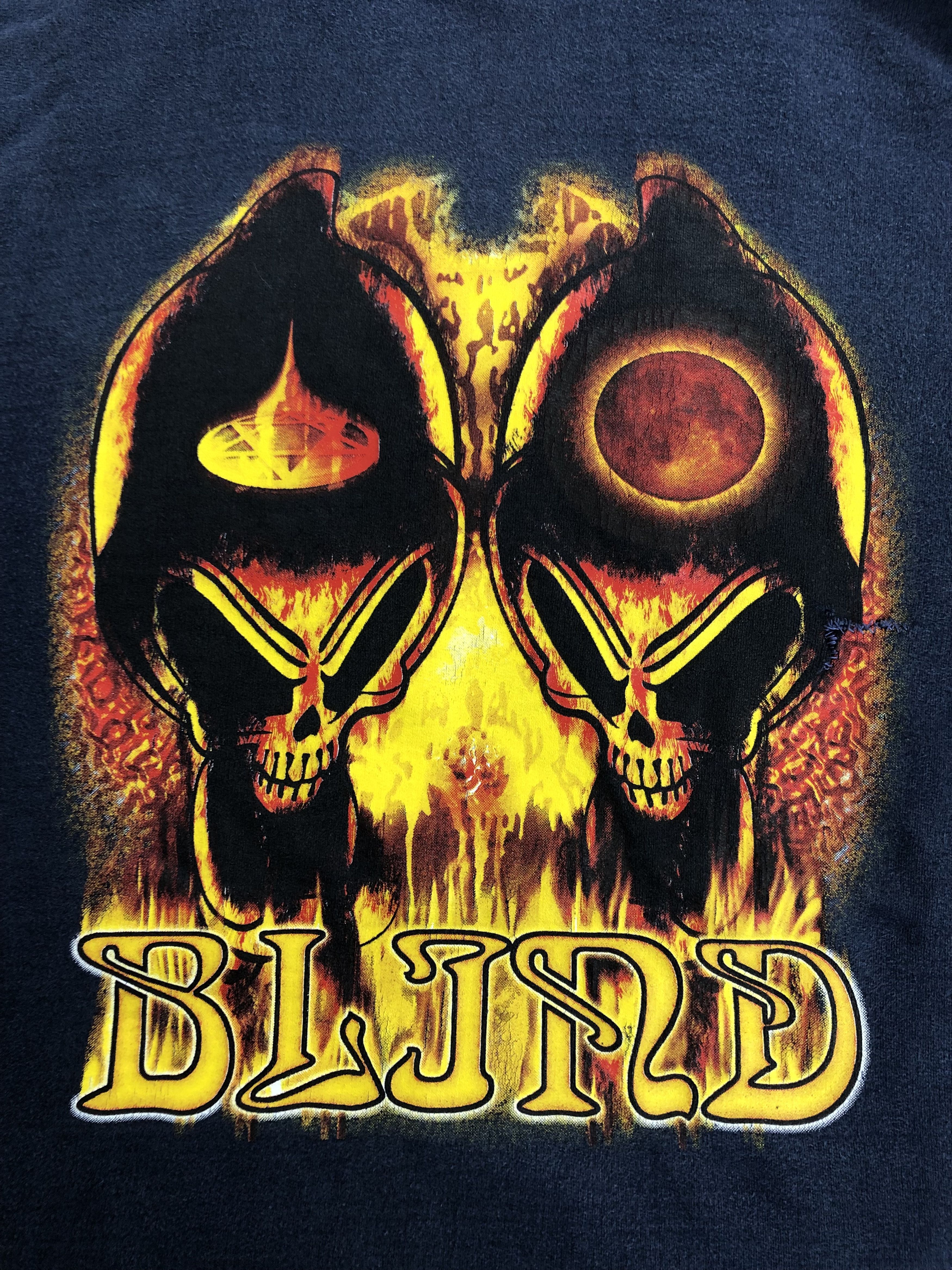 Hook-Ups Vintage 90s Blind Skateboards Reaper hoodie (Alien Workshop Size US M / EU 48-50 / 2 - 3 Thumbnail