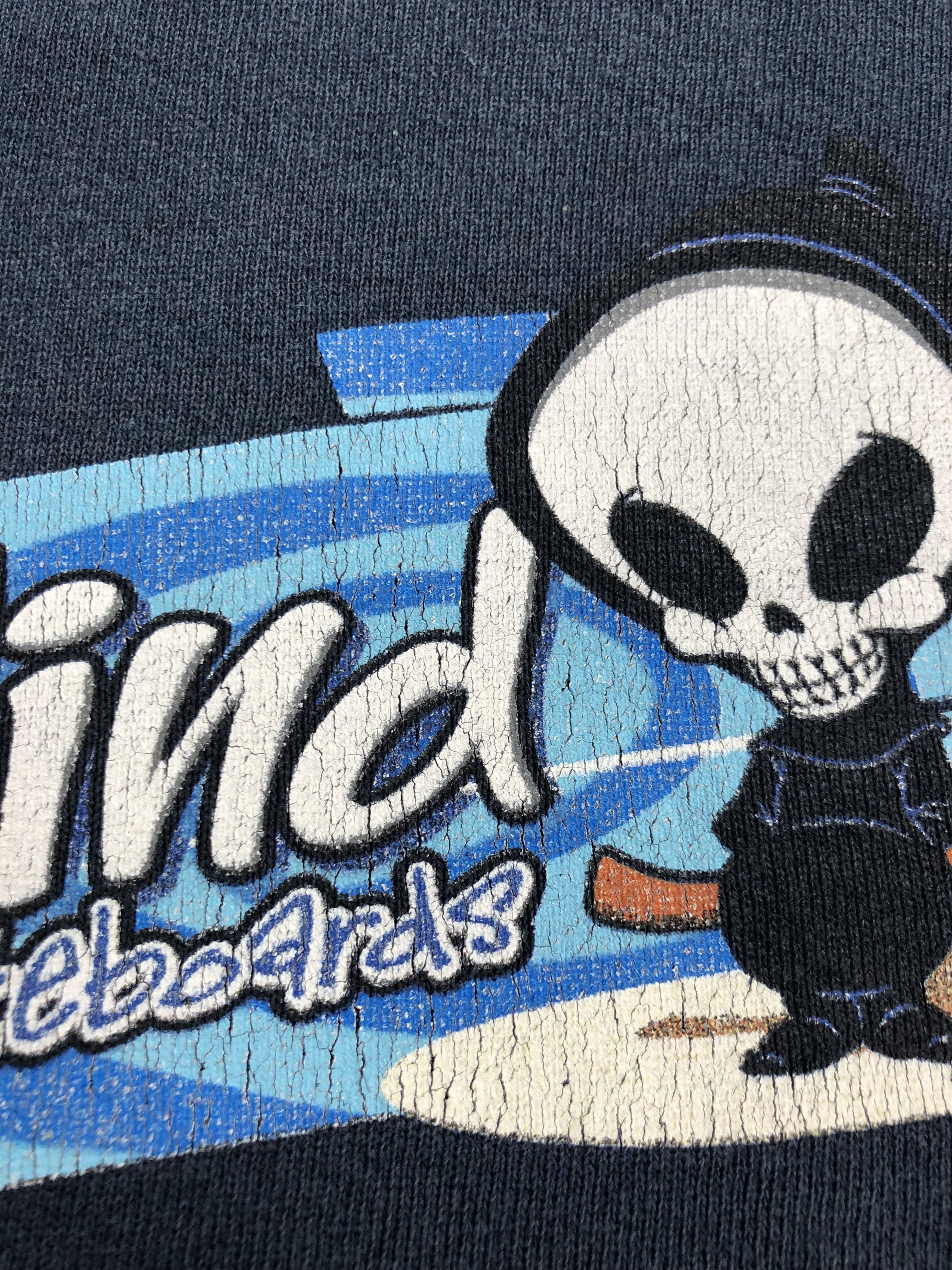 Hook-Ups Vintage 90s Blind Skateboards Reaper sweatshirt (Workshop) Size US L / EU 52-54 / 3 - 4 Thumbnail