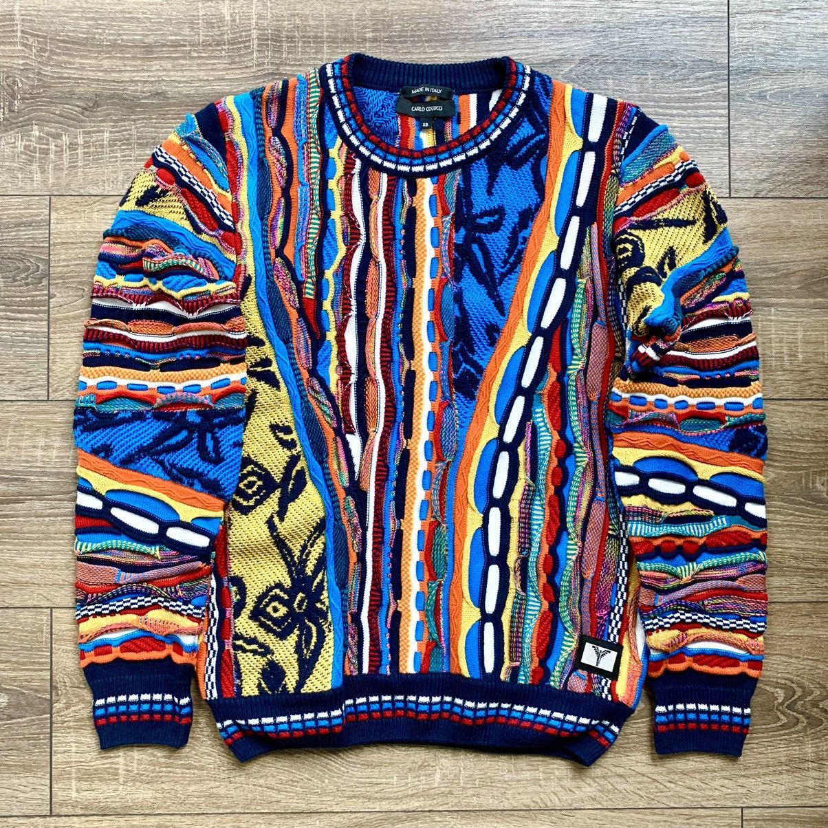 Carlo Colucci Carlo Colucci Pullover Sweater Multicolor Notorious BIG ...