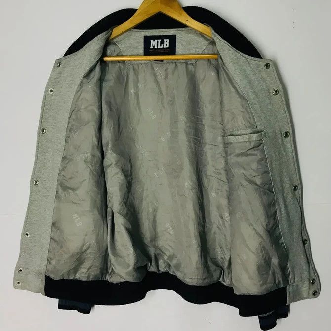MLB × New York Yankees 💣OFFER Vtg YANKEES X MLB Varsity Jacket Size US L / EU 52-54 / 3 - 8 Thumbnail