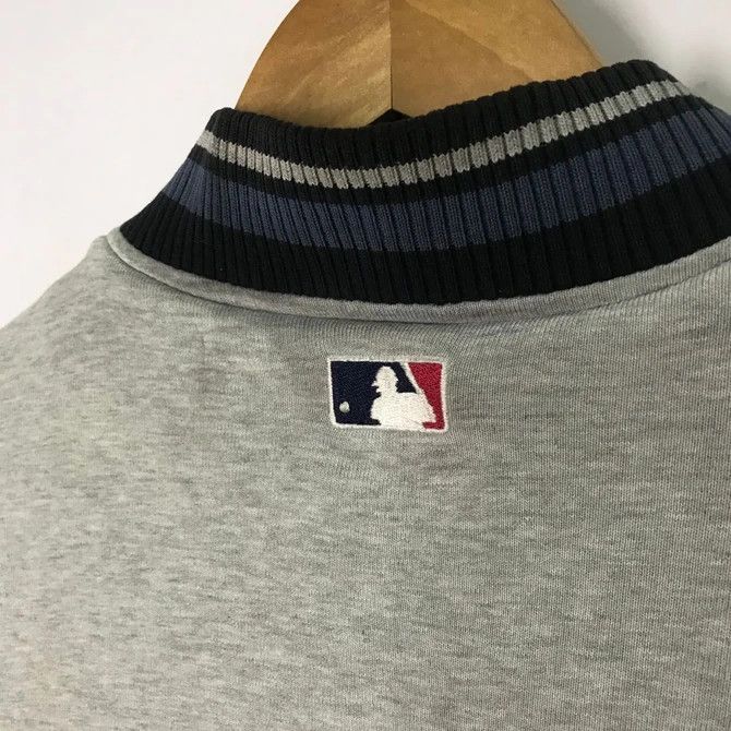 MLB × New York Yankees 💣OFFER Vtg YANKEES X MLB Varsity Jacket Size US L / EU 52-54 / 3 - 6 Thumbnail