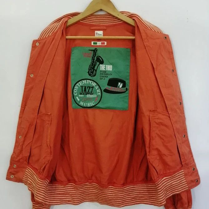 Japanese Brand 💣OFFER Vtg A JAZZ VERSION OF TRUE Varsity Jacket Size US L / EU 52-54 / 3 - 3 Thumbnail
