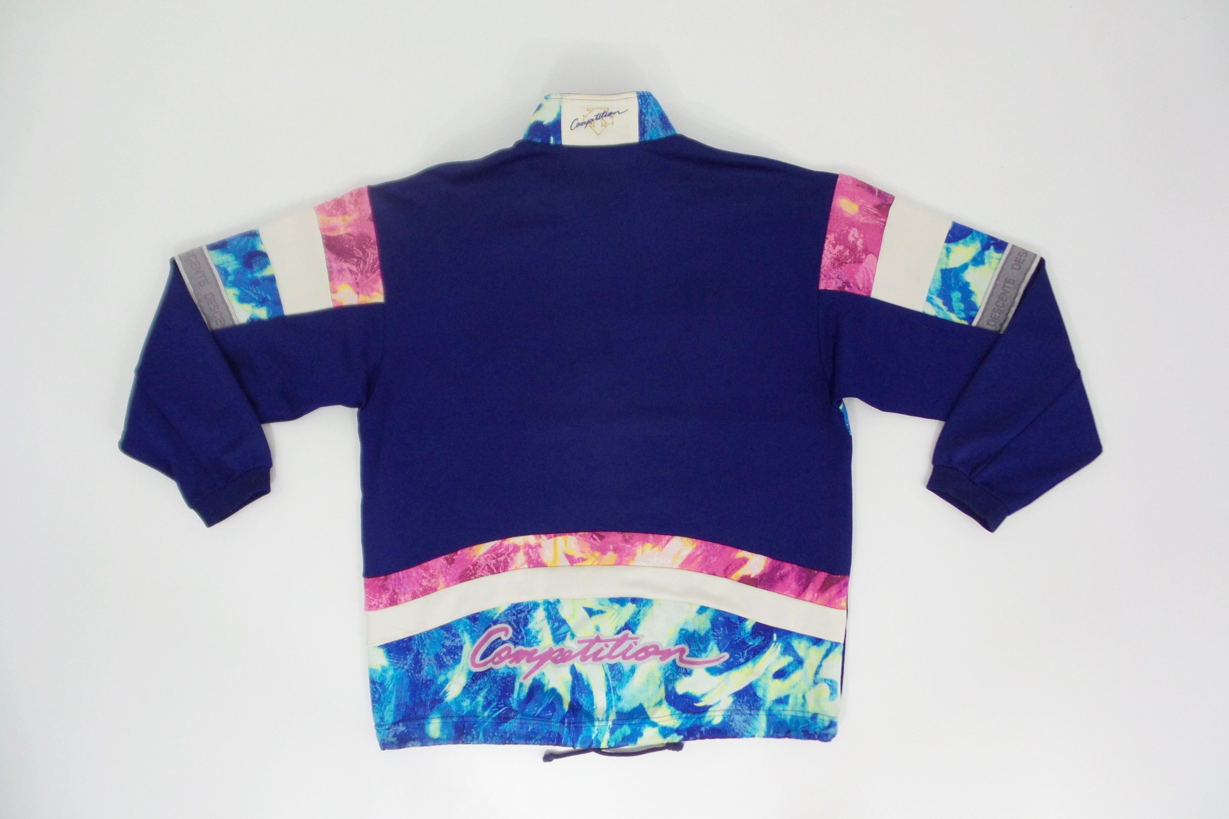 Descente × Japanese Brand Descente Blue / Multicolor 'Competition' Zipper Jackets Size US L / EU 52-54 / 3 - 9 Thumbnail