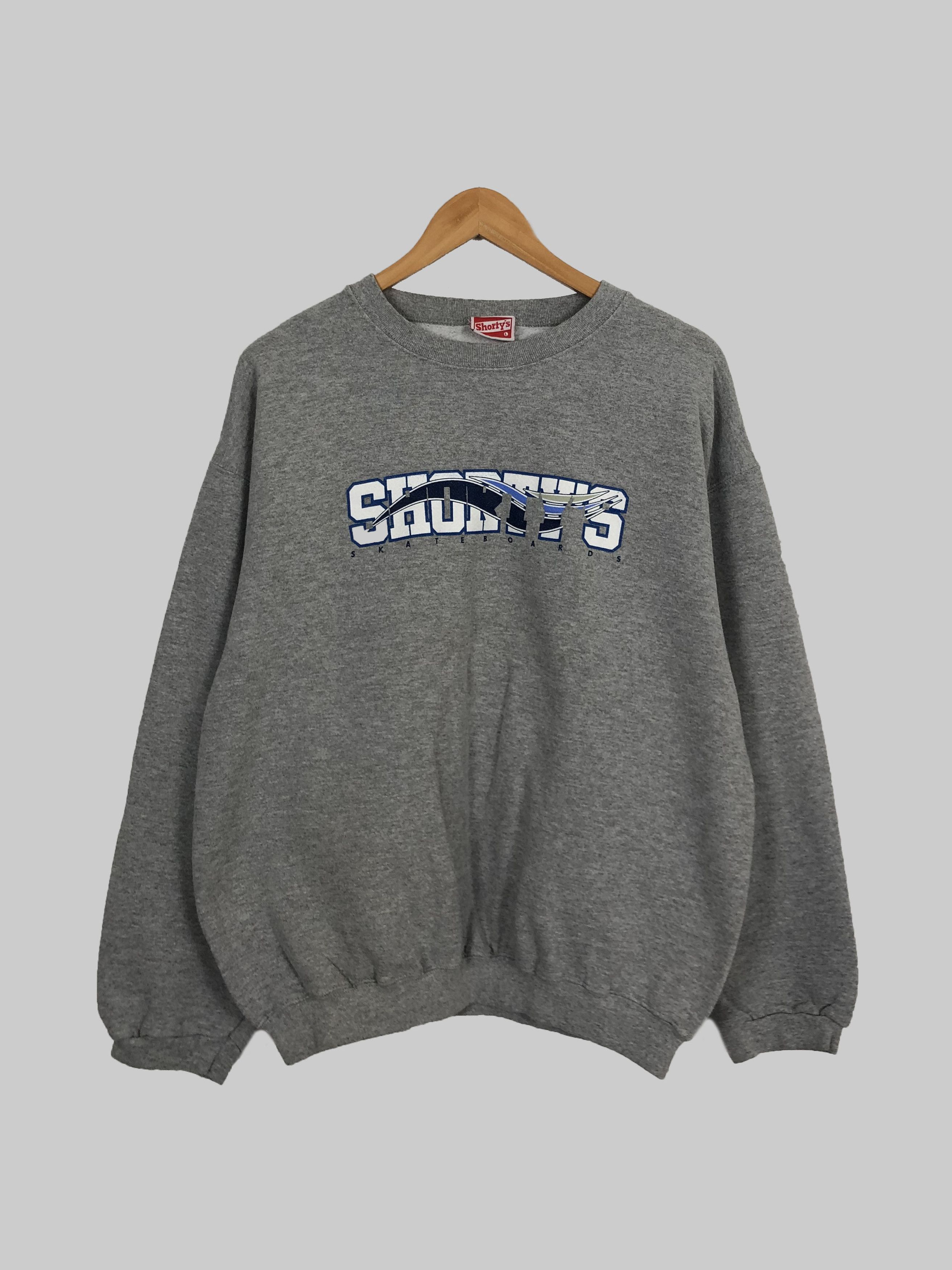 Hook-Ups Vintage 90s Shorty's Skateboards sweatshirts (Santa Cruz) Size US L / EU 52-54 / 3 - 1 Thumbnail