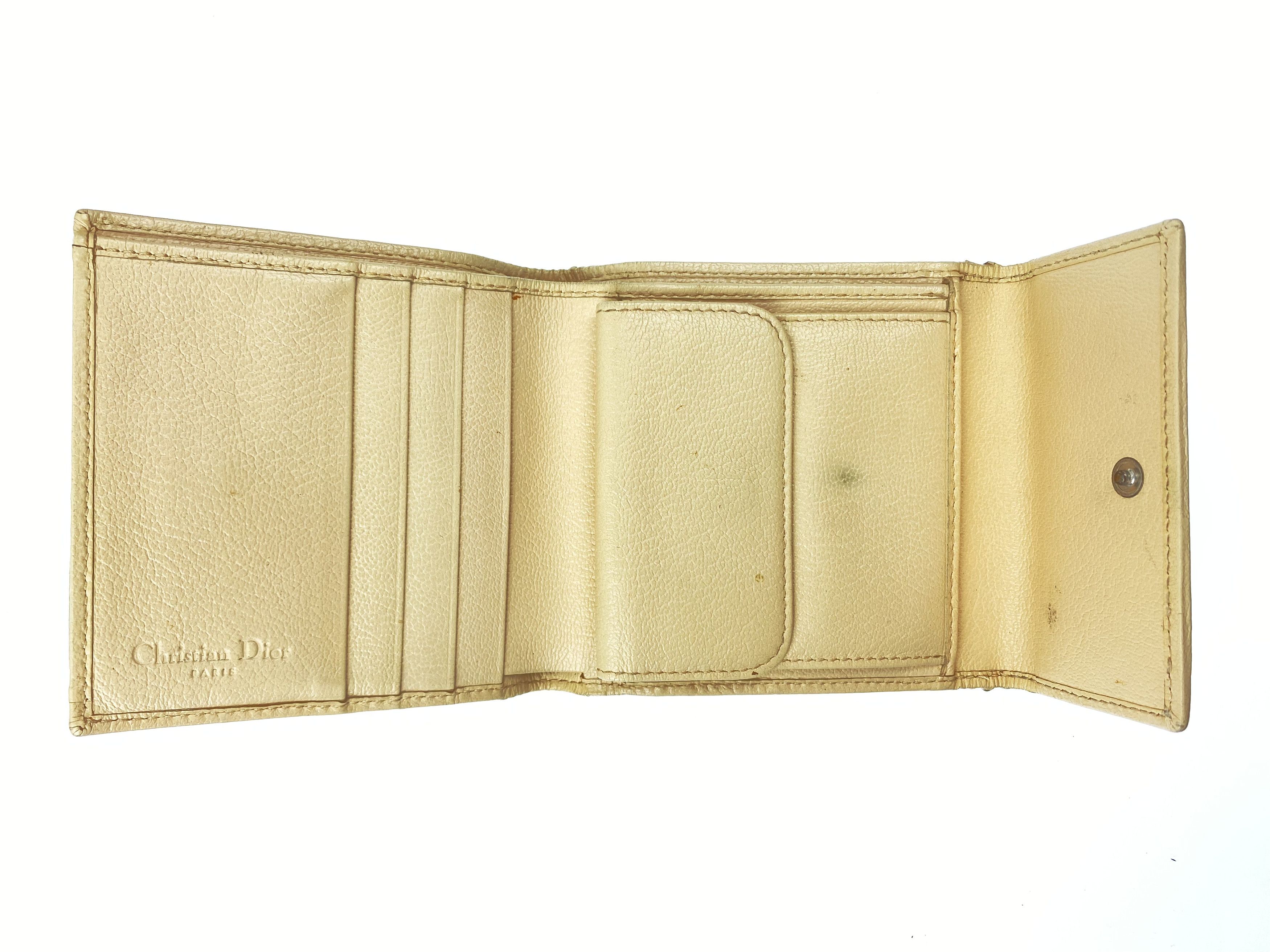 Dior Trotter Monogram Wallet Size ONE SIZE - 3 Thumbnail