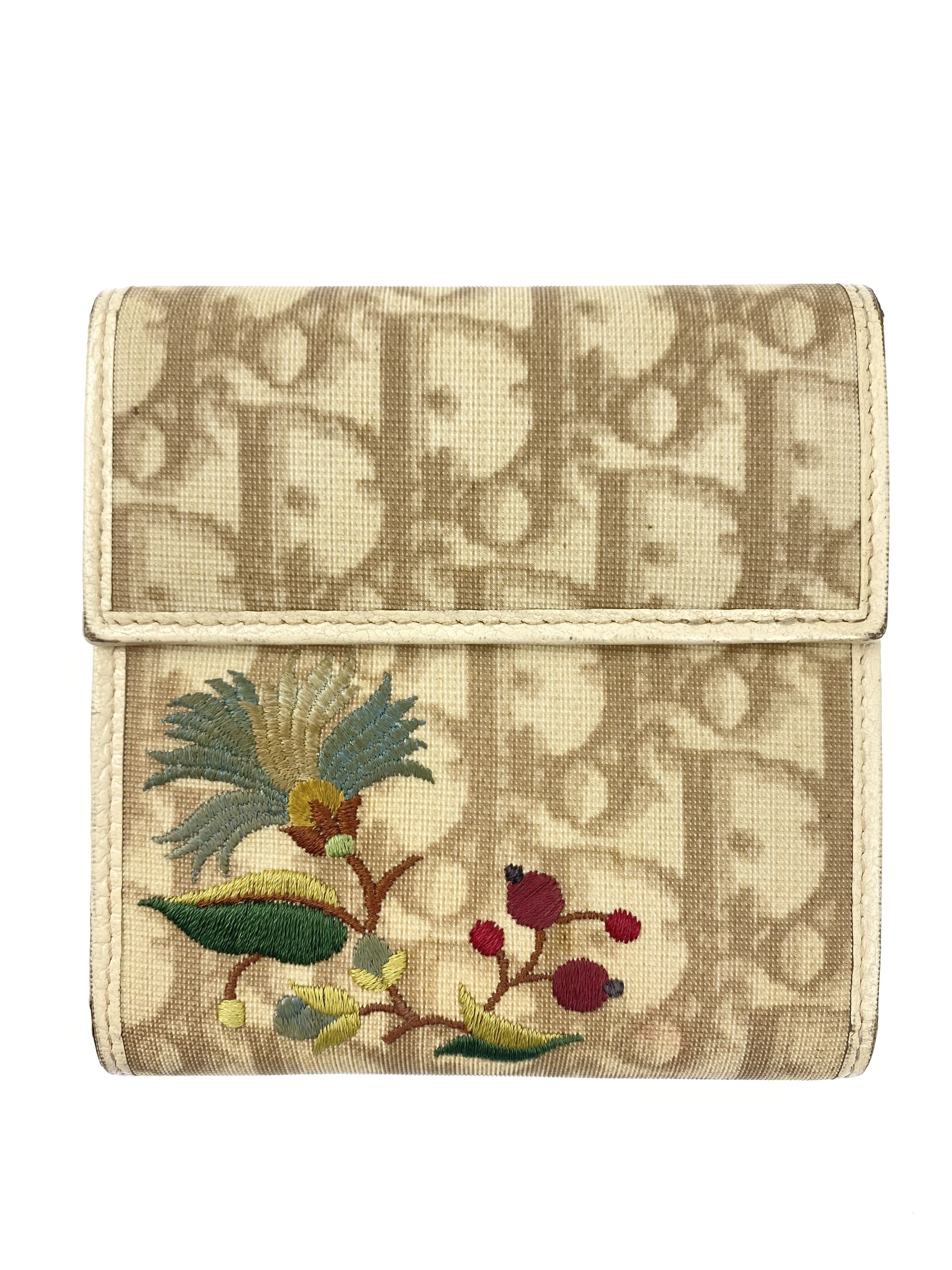 Dior Trotter Monogram Wallet Size ONE SIZE - 1 Thumbnail