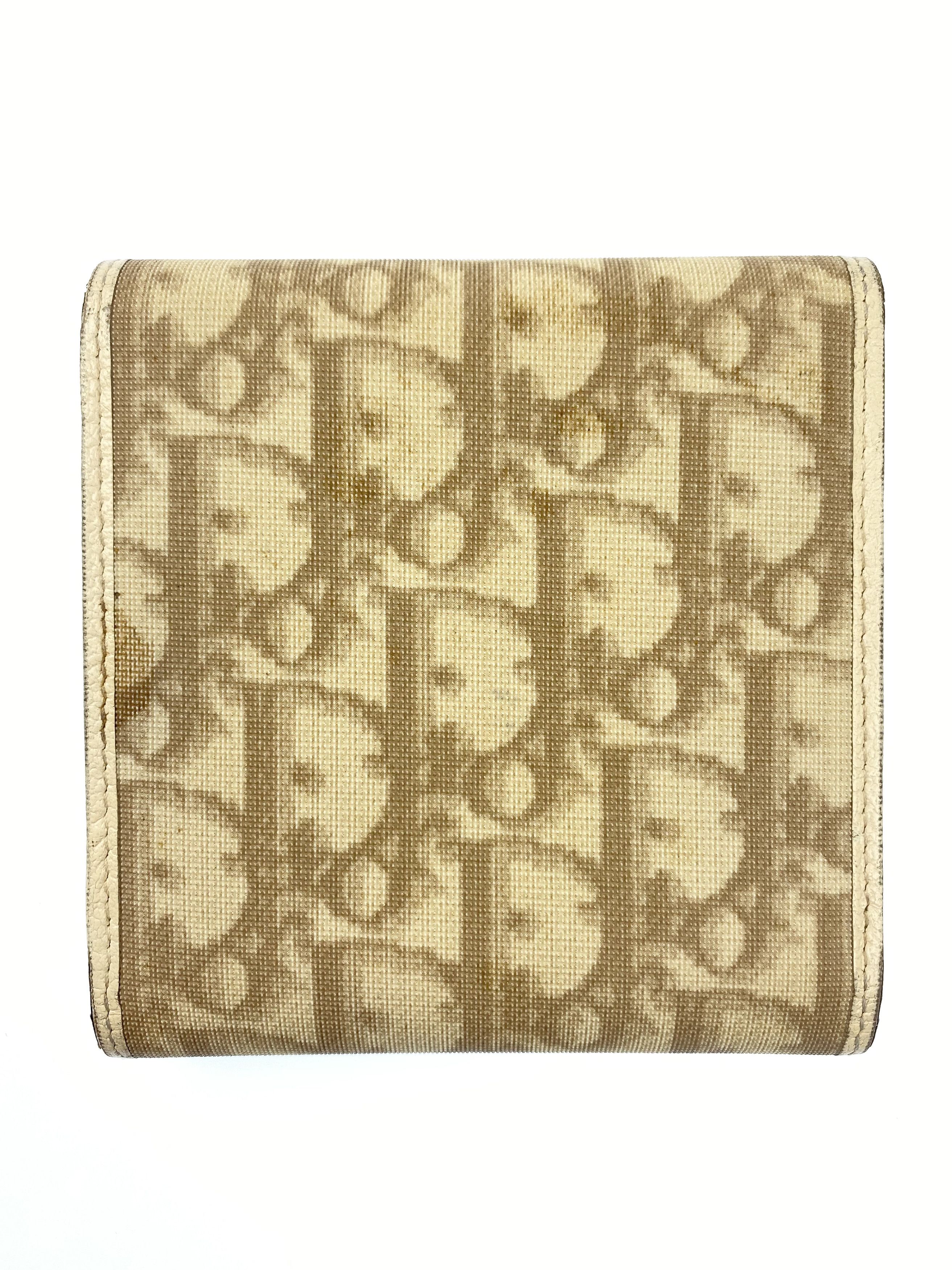 Dior Trotter Monogram Wallet Size ONE SIZE - 2 Thumbnail