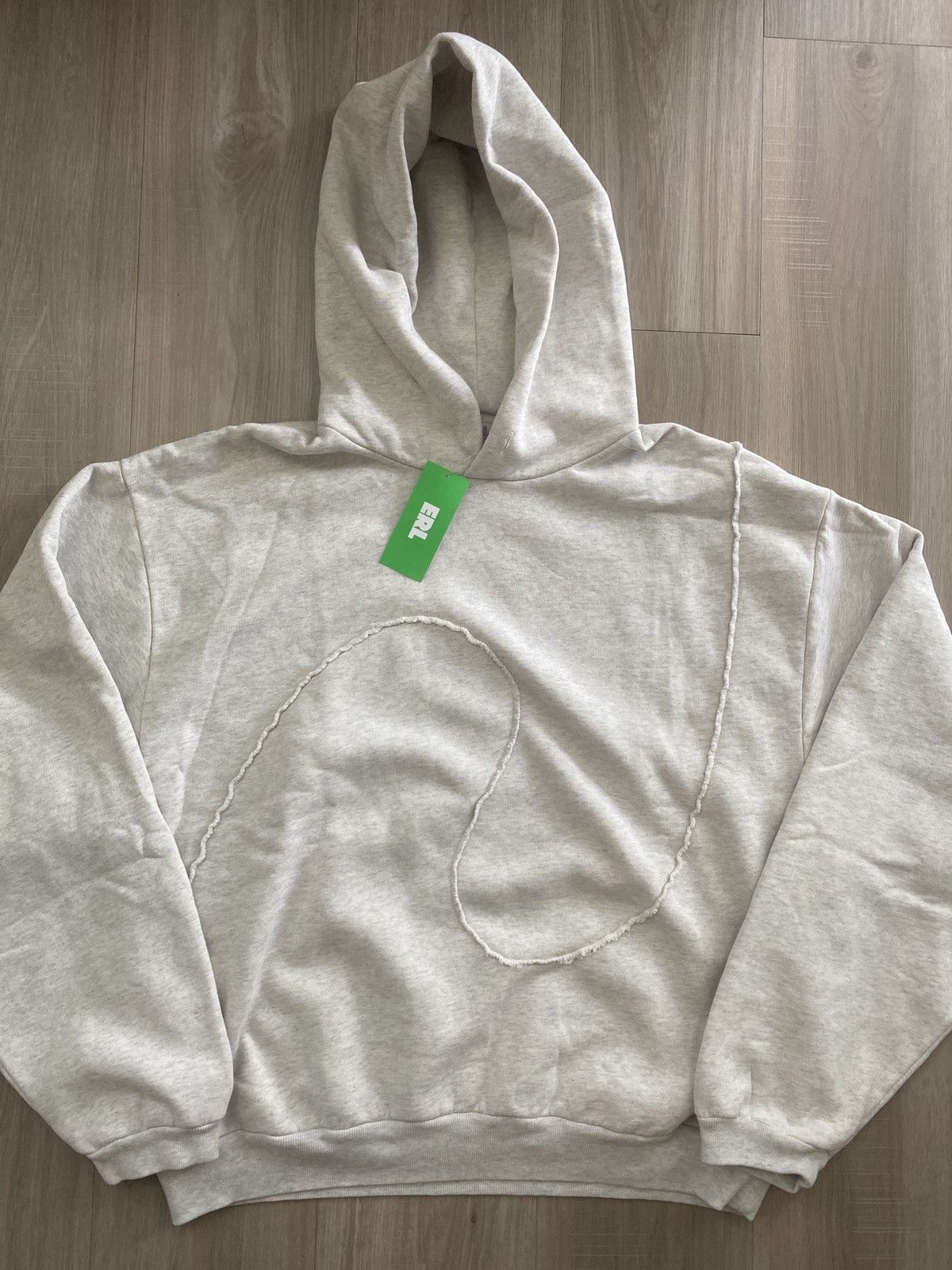 ERL ERL Grey Swirl Hoodie | Grailed