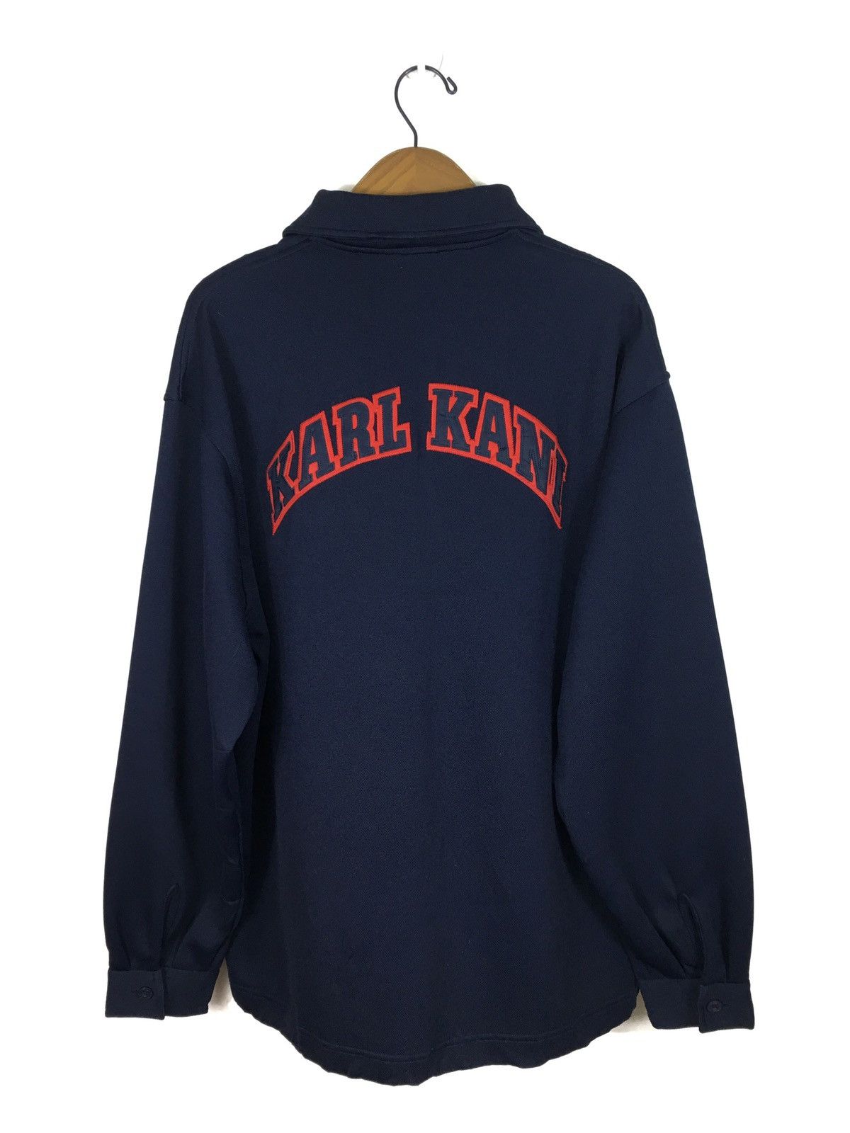Karl Kani Vibtage 90s Karl Kani Full Zipper Embroidery Jacket Size US XL / EU 56 / 4 - 2 Thumbnail