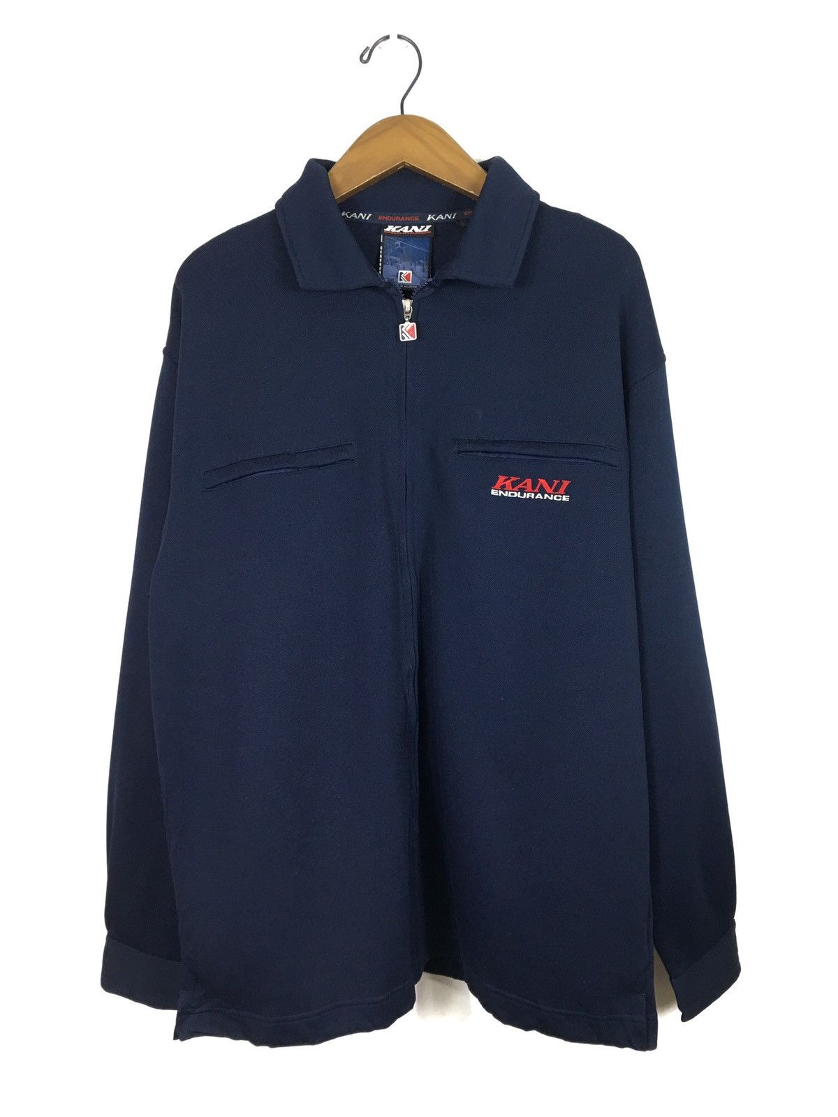 Karl Kani Vibtage 90s Karl Kani Full Zipper Embroidery Jacket Size US XL / EU 56 / 4 - 3 Thumbnail