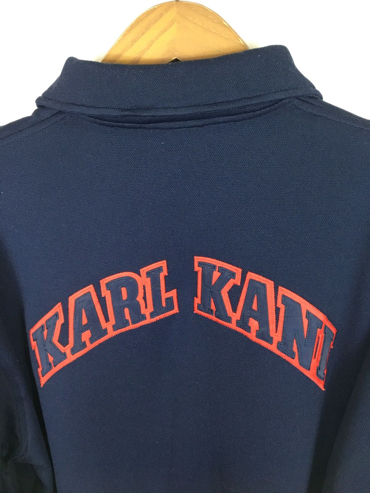 Karl Kani Vibtage 90s Karl Kani Full Zipper Embroidery Jacket Size US XL / EU 56 / 4 - 1 Thumbnail