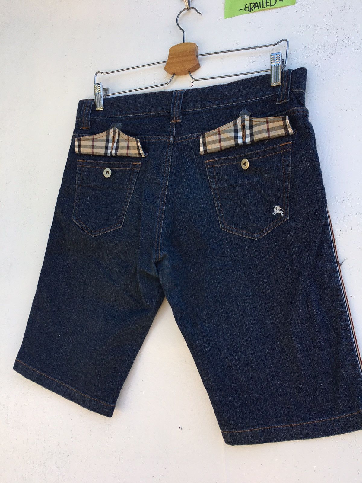 Burberry Vintage Rare Burberry Short Jeans/ Denim Size US 32 / EU 48 - 3 Thumbnail