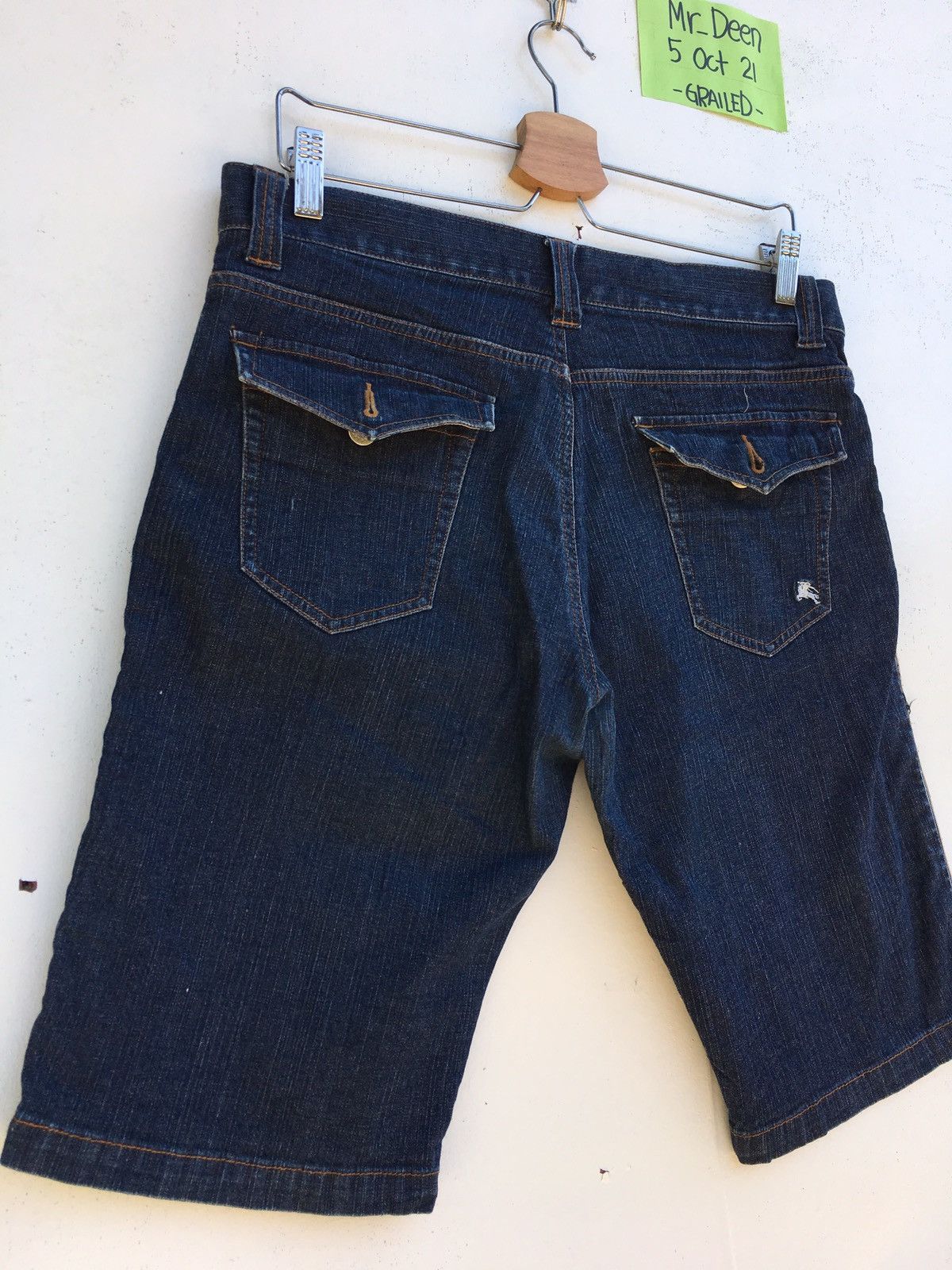 Burberry Vintage Rare Burberry Short Jeans/ Denim Size US 32 / EU 48 - 17 Thumbnail