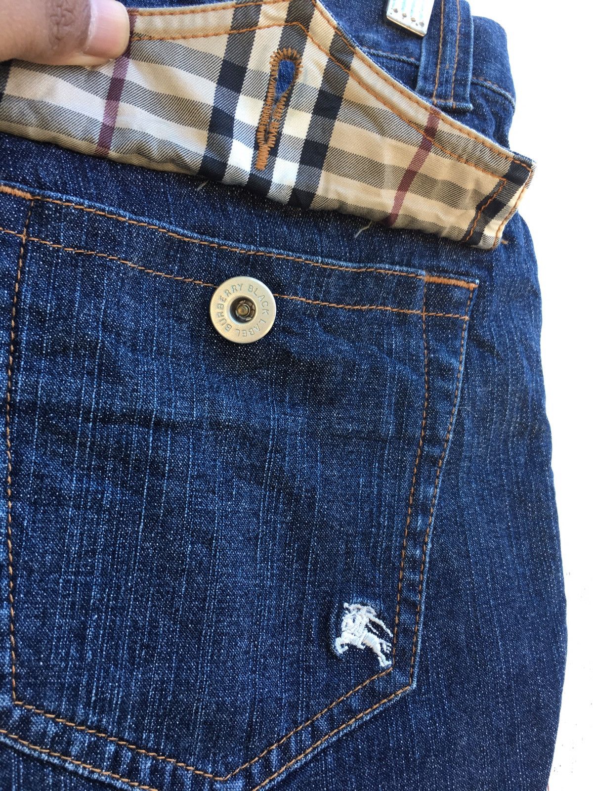 Burberry Vintage Rare Burberry Short Jeans/ Denim Size US 32 / EU 48 - 20 Thumbnail