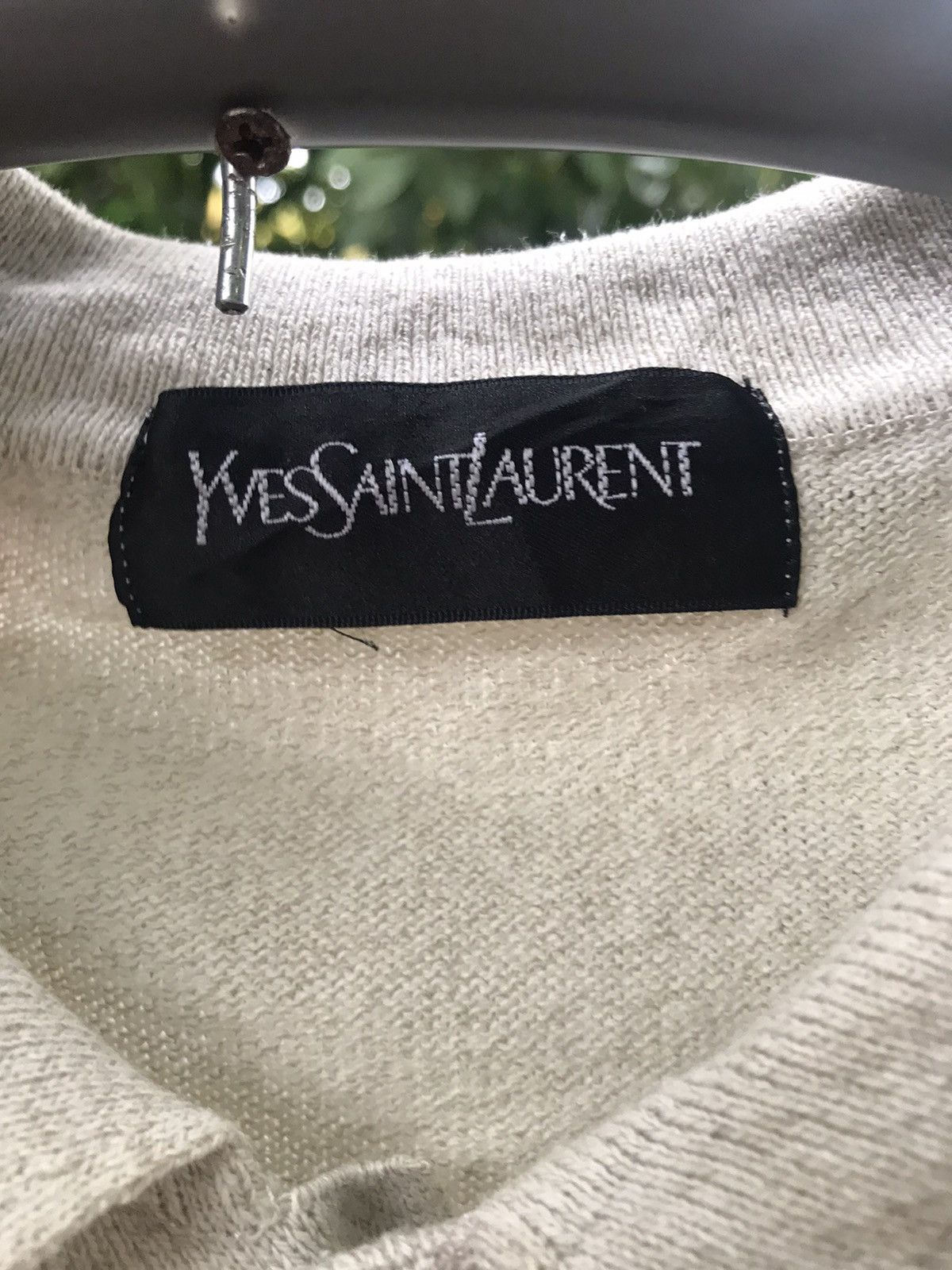 Japanese Brand × Vintage × Yves Saint Laurent Vintage YSL YvesSaintLaurent soft polo tee Size US L / EU 52-54 / 3 - 4 Thumbnail