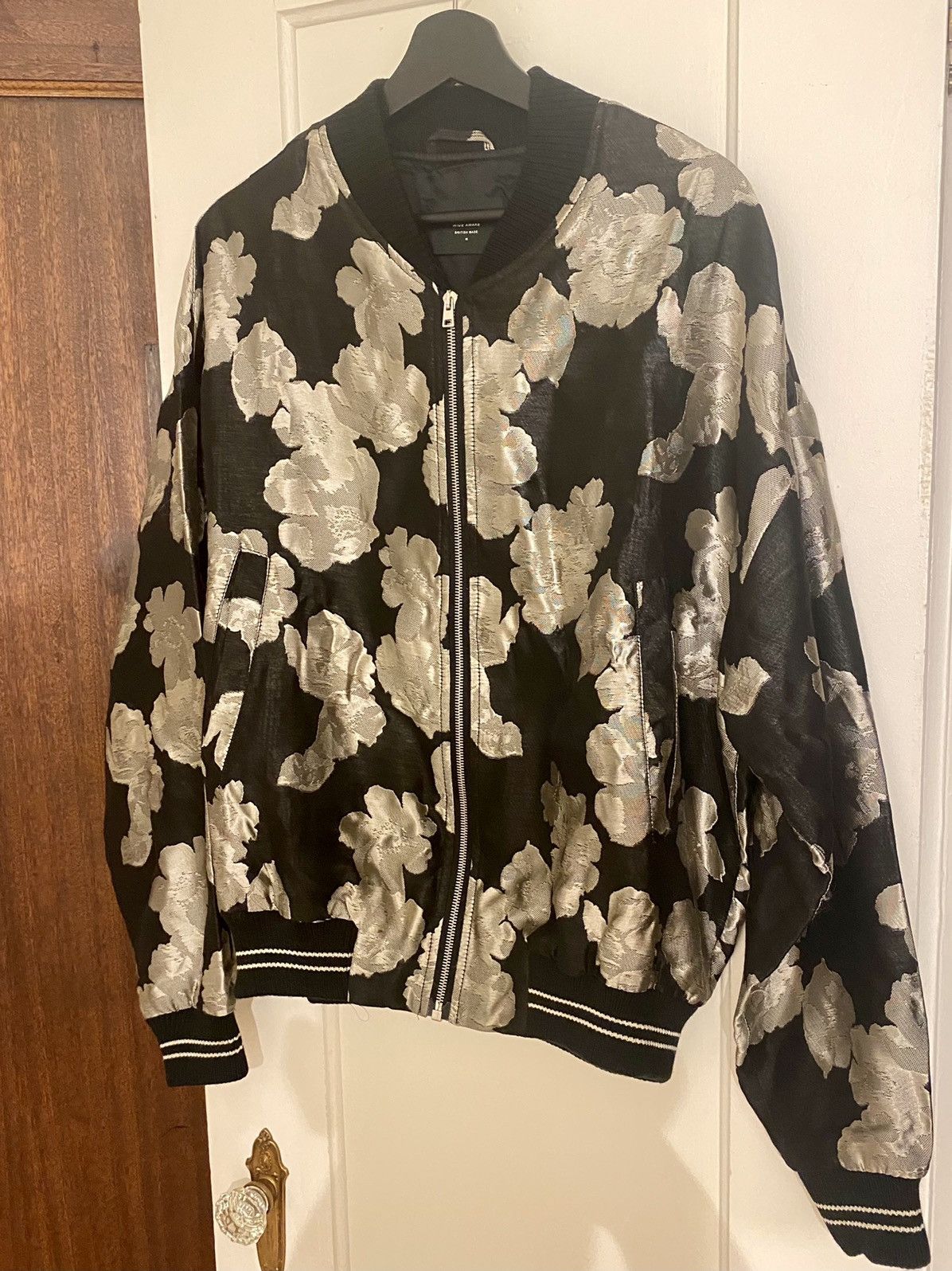 Represent Clo. Represent Brocade Floral Bomber Jacket Size US M / EU 48-50 / 2 - 4 Thumbnail