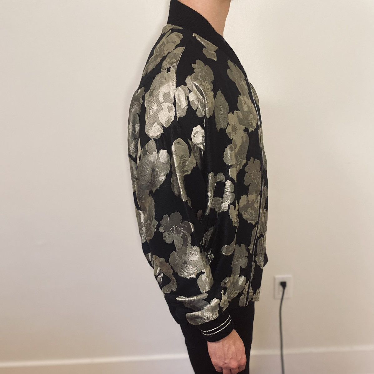 Represent Clo. Represent Brocade Floral Bomber Jacket Size US M / EU 48-50 / 2 - 2 Thumbnail