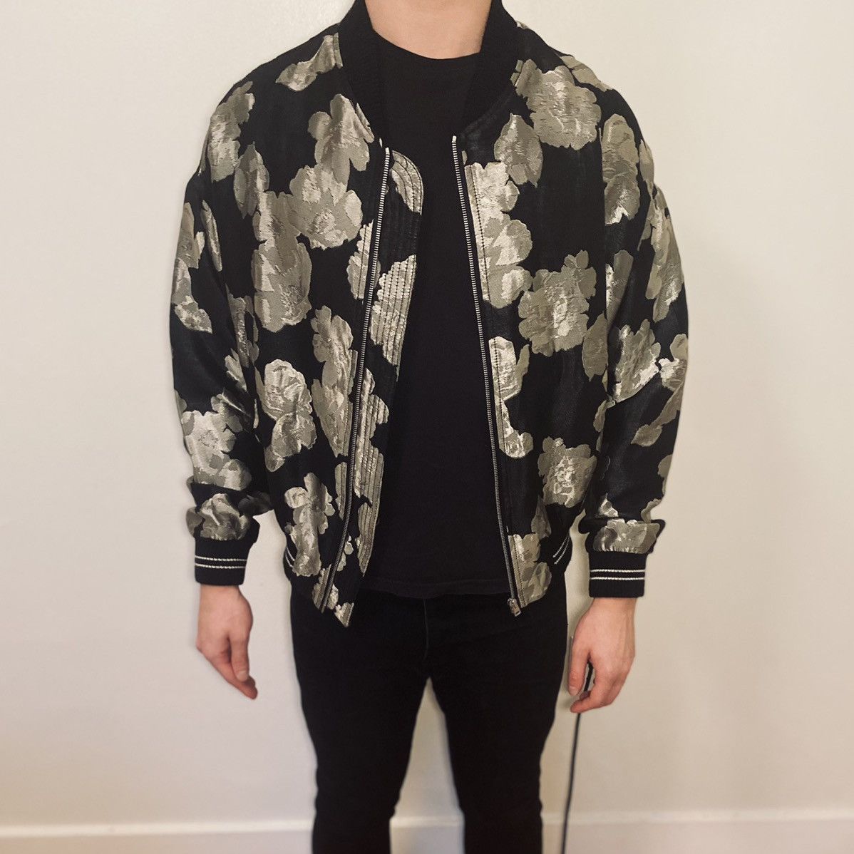 Represent Clo. Represent Brocade Floral Bomber Jacket Size US M / EU 48-50 / 2 - 1 Thumbnail