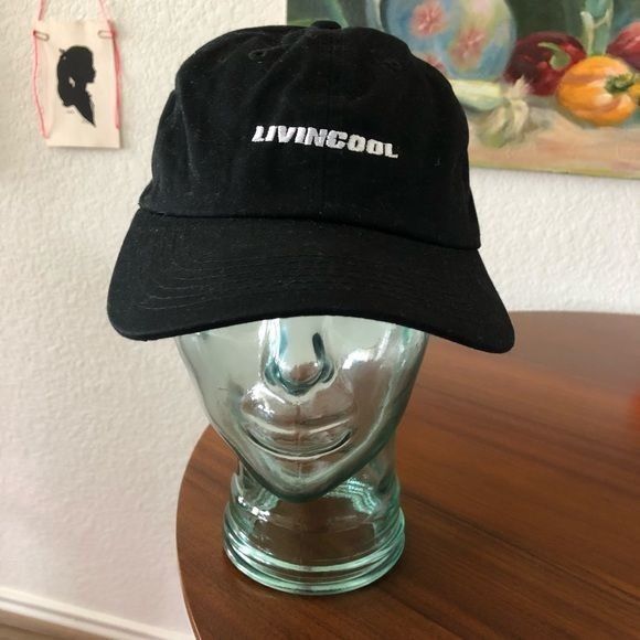 LIVIN COOL Logo Embroidered Cap