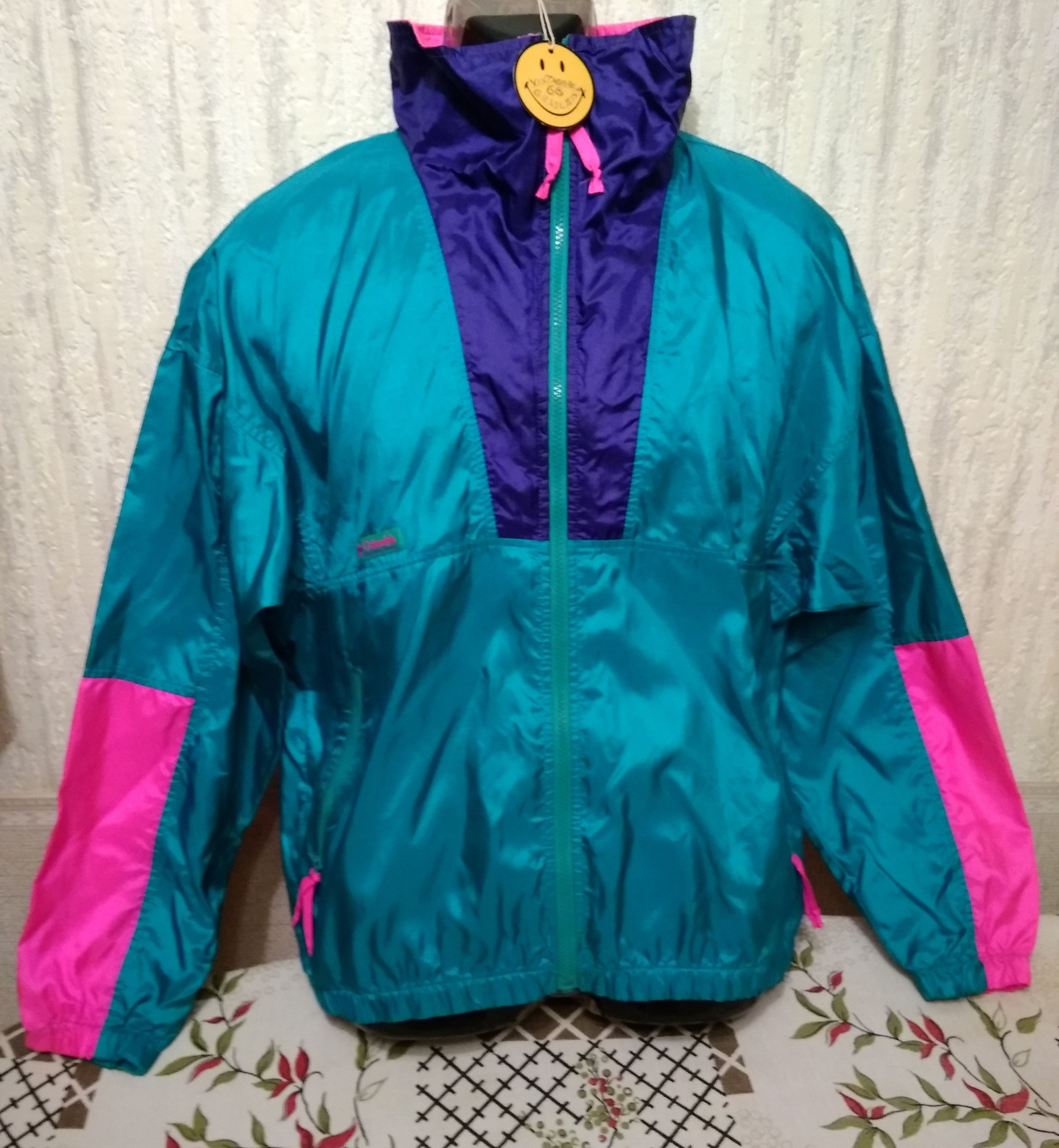 Columbia × Vintage Rare Columbia Jacket Intertrainer Radial Sleeve Vng. Size US M / EU 48-50 / 2 - 1 Thumbnail