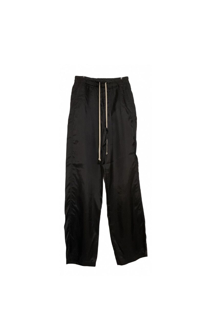 Rick Owens SS20 Tecuatl Wide Cupro Drawstring Trousers Size US 32 / EU 48 - 1 Thumbnail