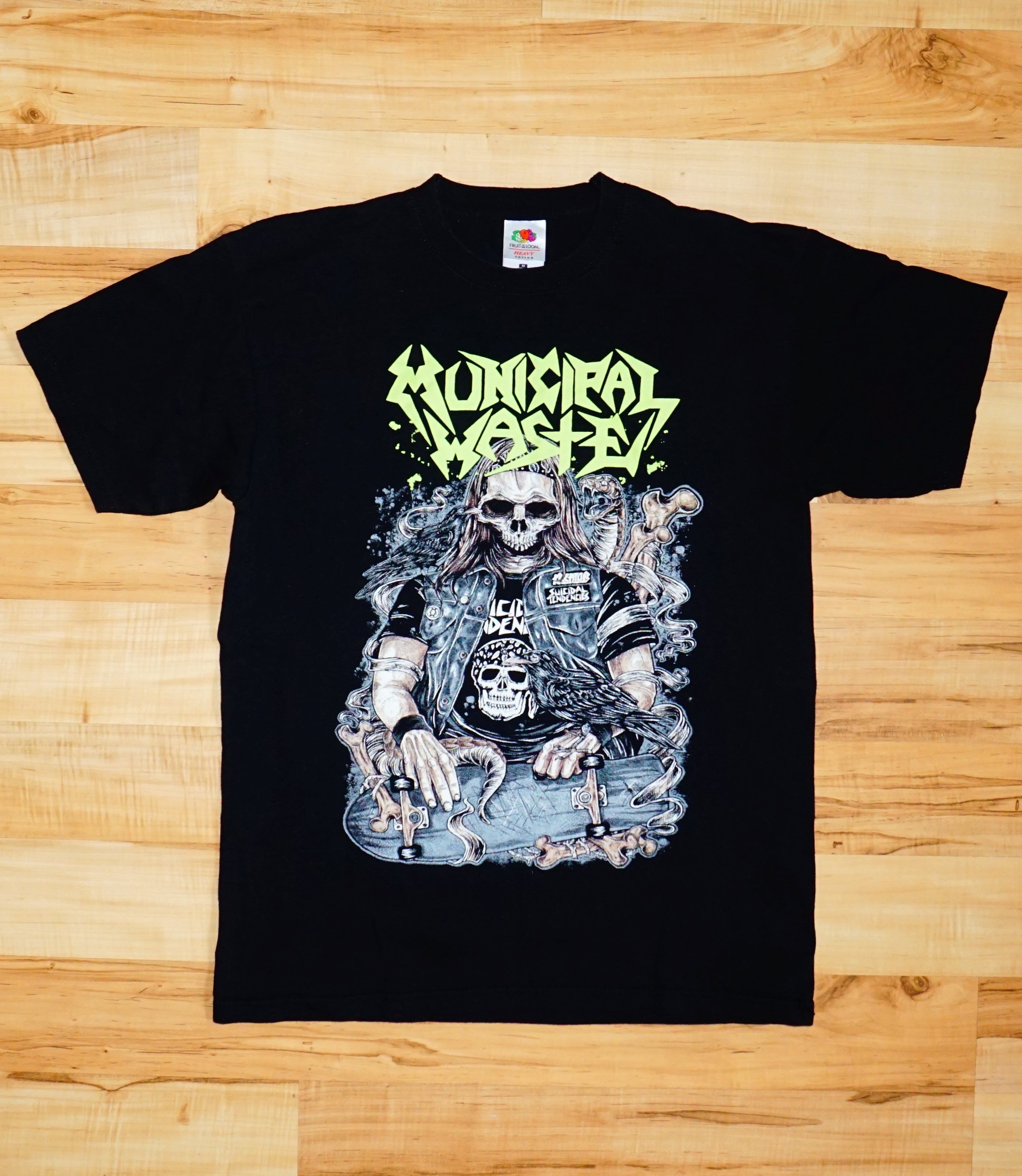 Band Tees Municipal Waste Death Skate Official Band Tshirt Size US M / EU 48-50 / 2 - 2 Thumbnail