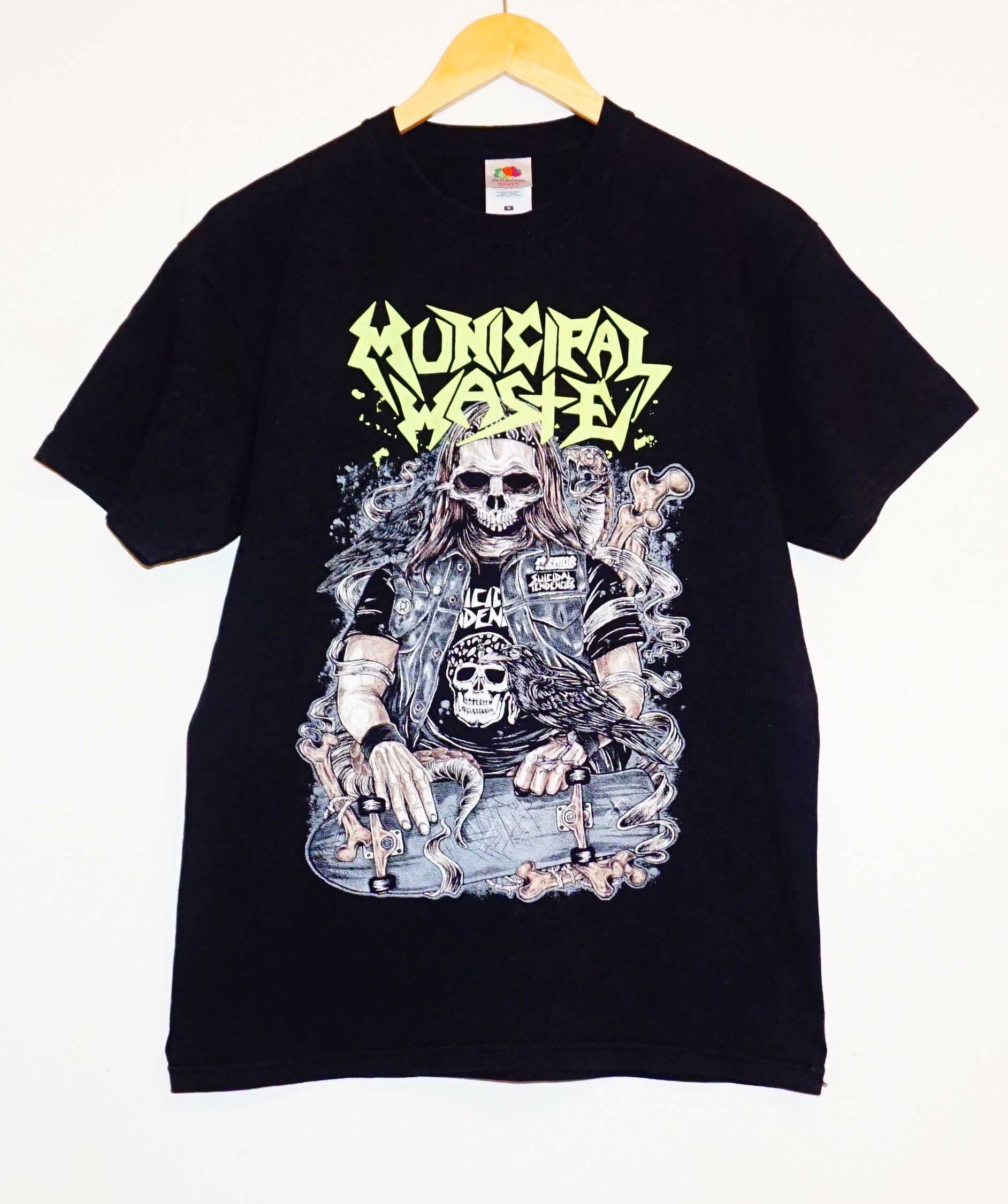 Band Tees Municipal Waste Death Skate Official Band Tshirt Size US M / EU 48-50 / 2 - 1 Thumbnail