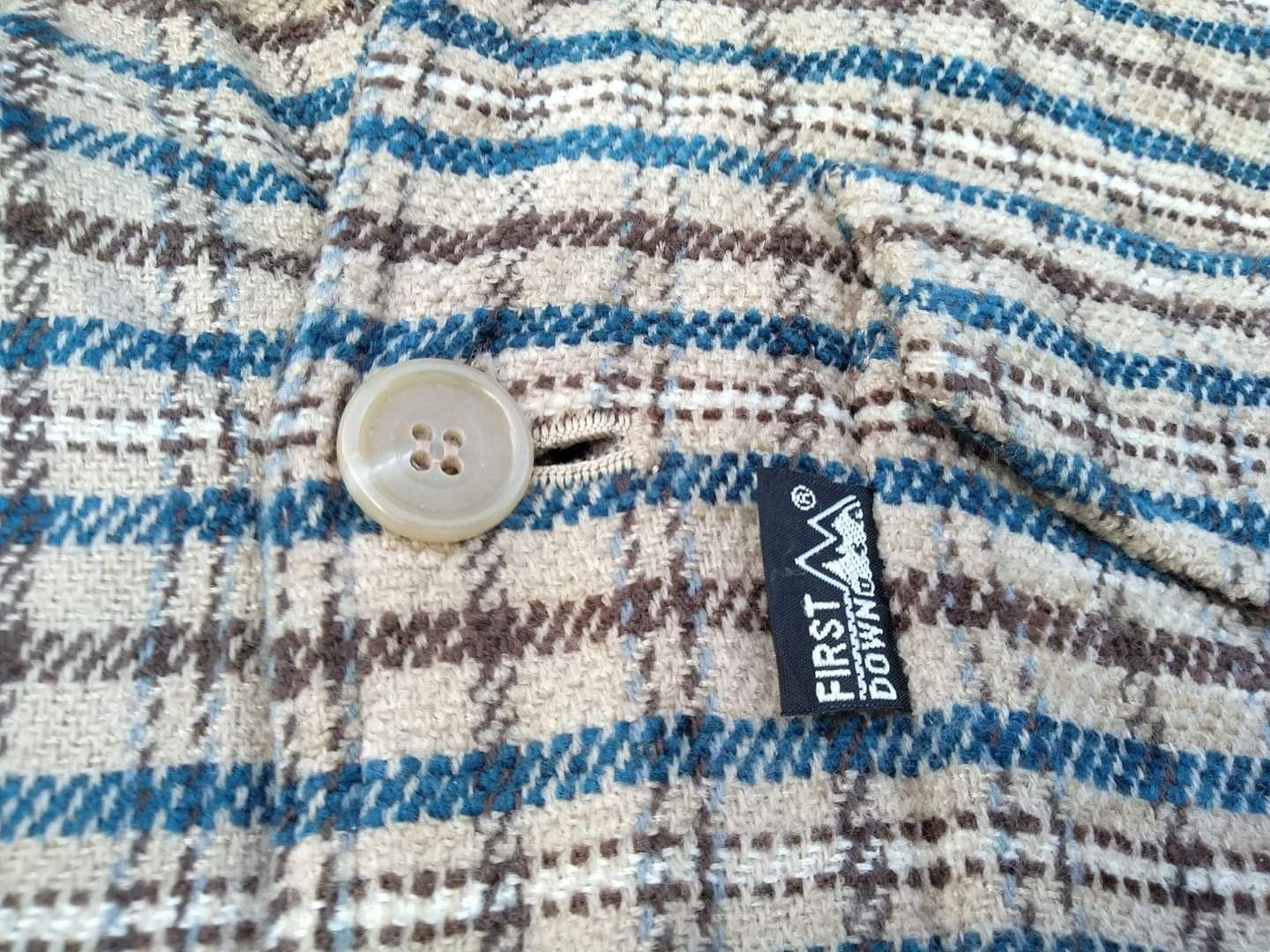 First MFG Co. Vtg First Down Heavy Knitwear Jackets Size US M / EU 48-50 / 2 - 7 Thumbnail