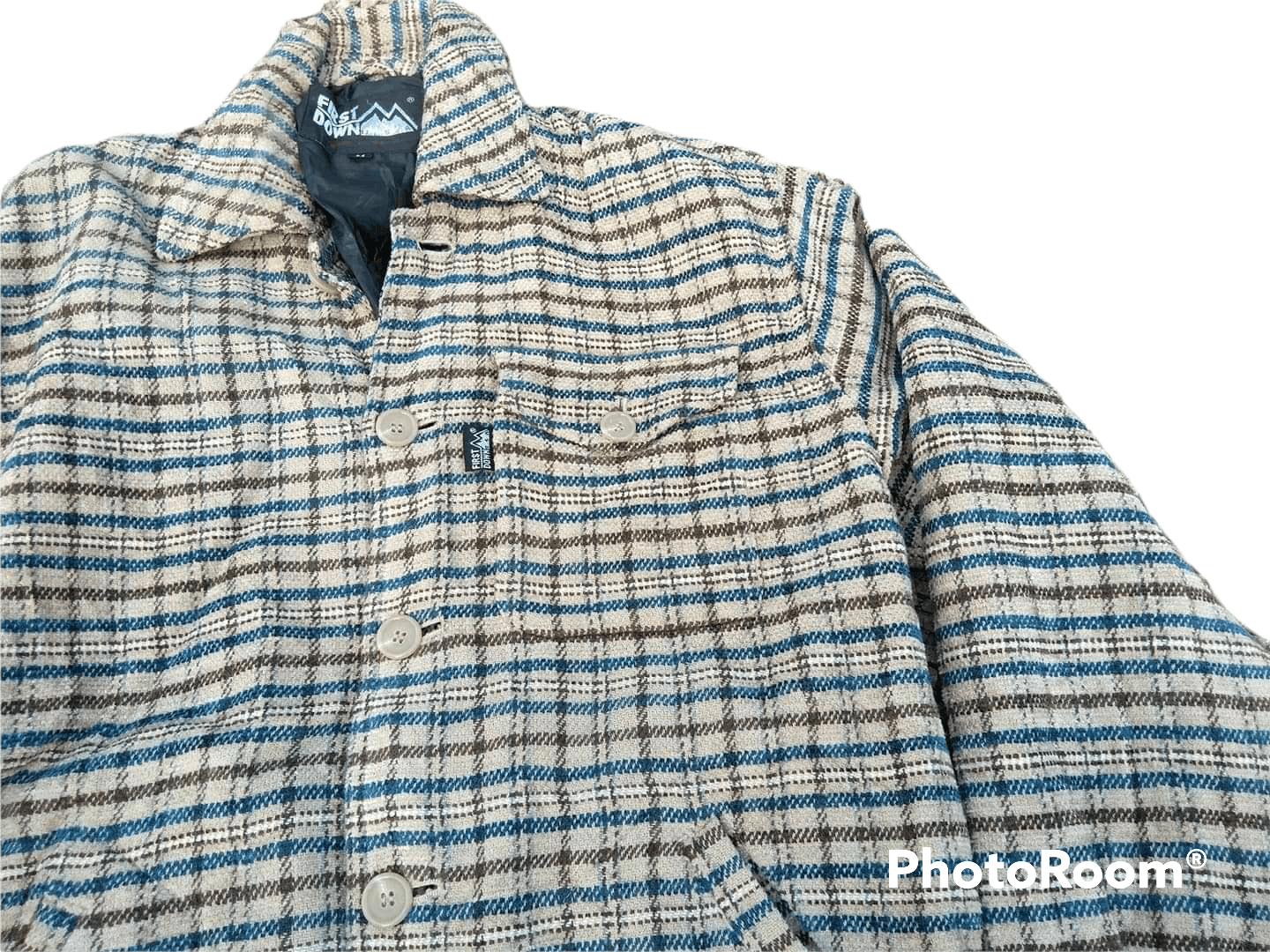 First MFG Co. Vtg First Down Heavy Knitwear Jackets Size US M / EU 48-50 / 2 - 3 Thumbnail